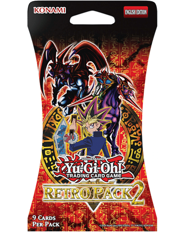 Konami Shonen Jump Yu-Gi-Oh! Trading Card Game: Retro Pack 2 Blister Pack (2025 Repr