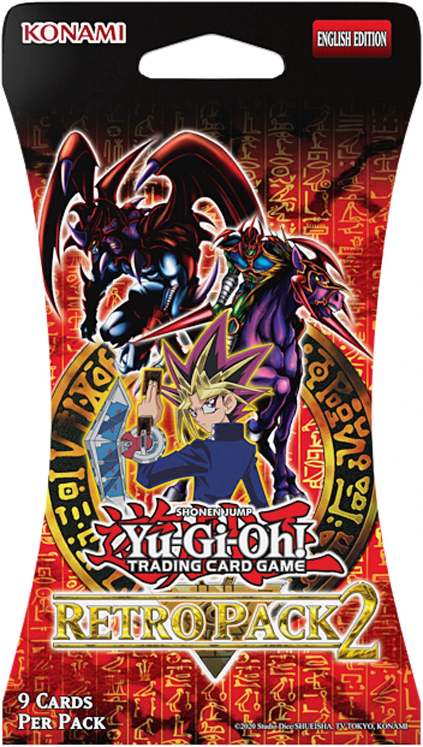 1 Konami Shonen Jump Yu-Gi-Oh! Trading Card Game: Retro Pack 2 Blister Pack (2025 Reprint), 1 of 4