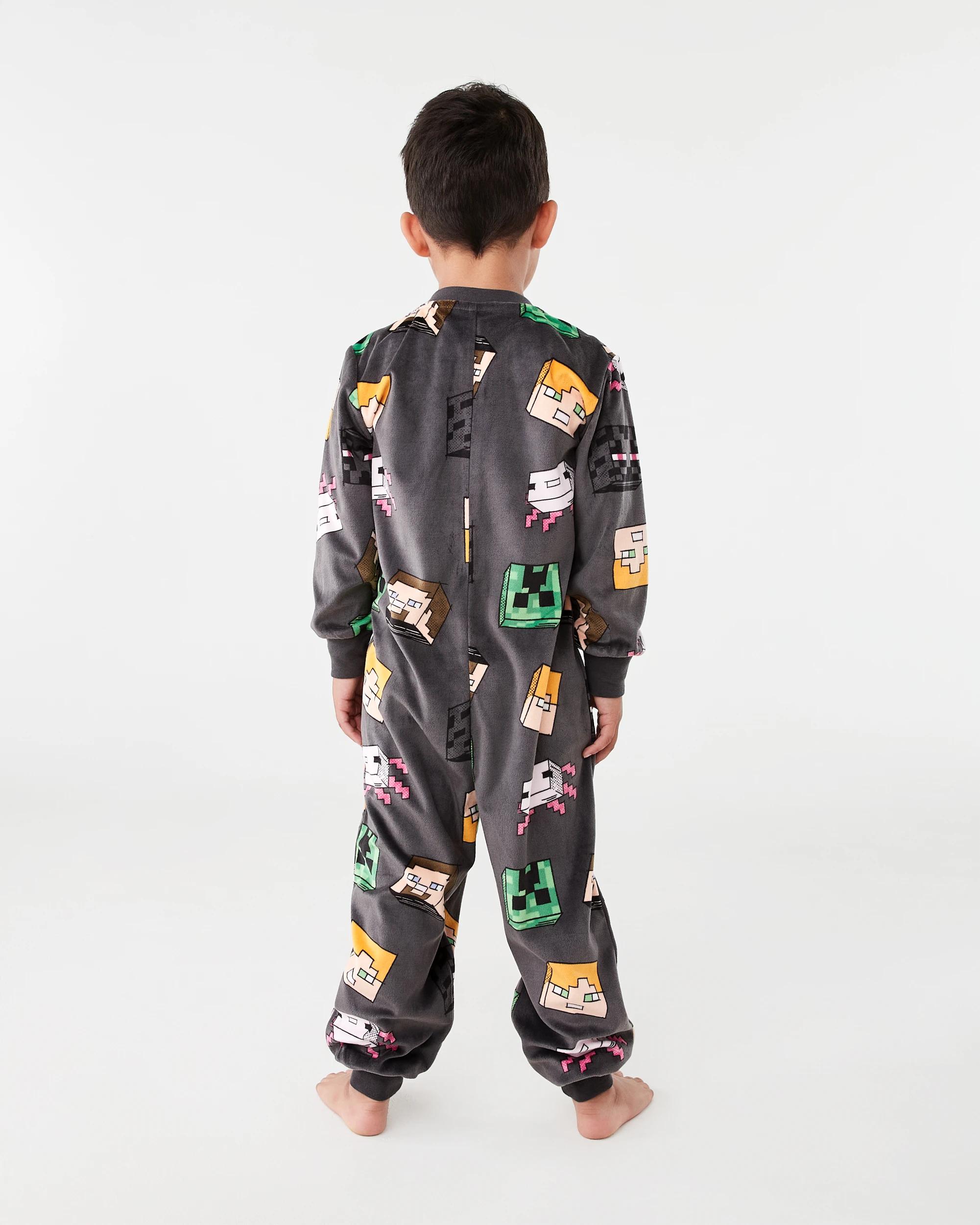 2 Minecraft License All-In-One Sleepsuit Minecraft, 2 of 5