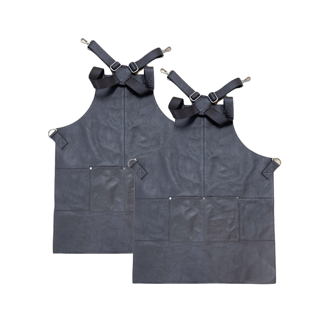 1 BR Home Buffalo Leather Cooking Apron with Waterproof and Durable Features, 1 of 4