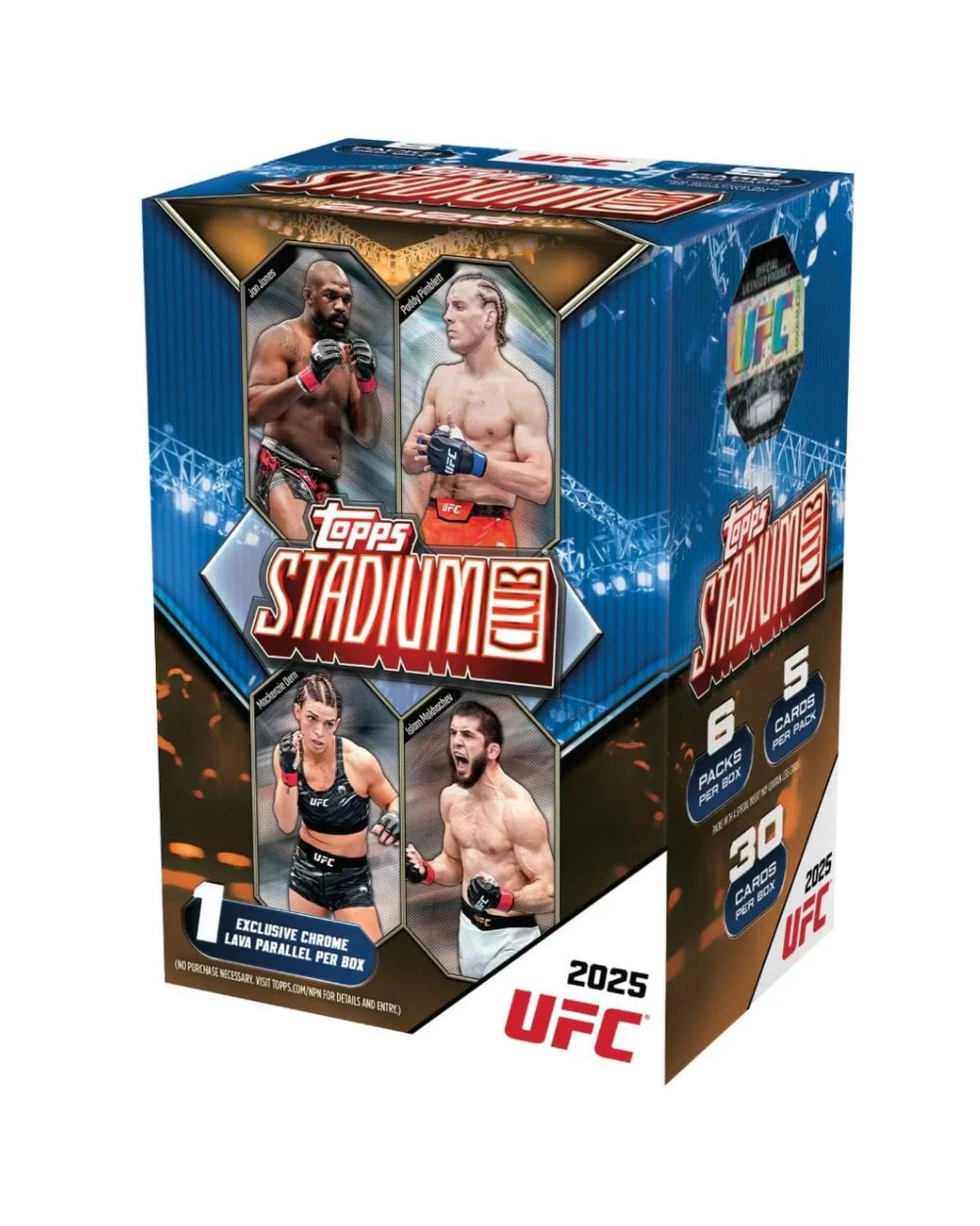 1 Topps 2025 UFC Stadium Club Blaster Box, 1 of 5
