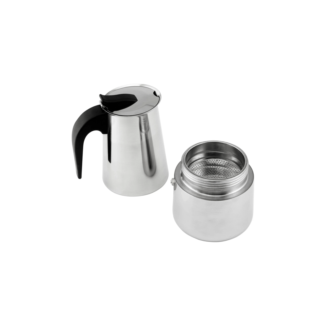 2 Maxwell & Williams 9 Cups Stovetop Espresso Maker Contemporary Blend
 - Silver, 2 of 4