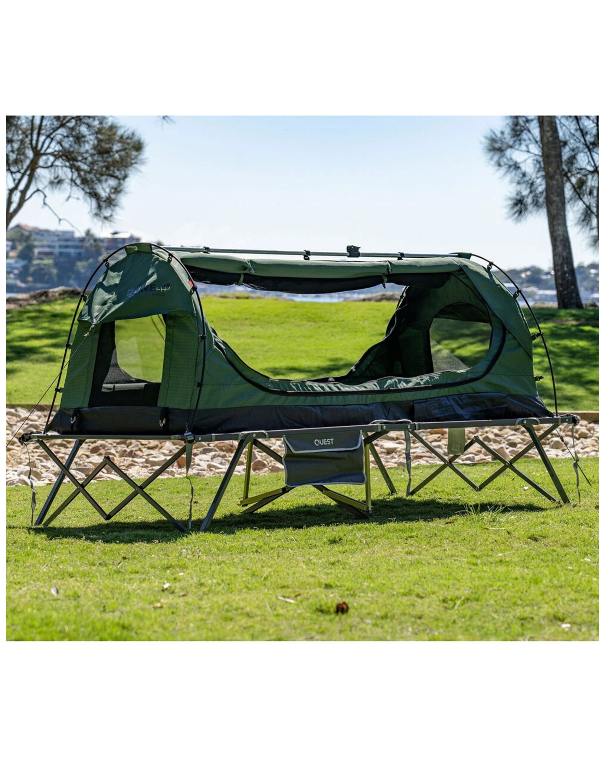 2 Quest Crossbow 1 Swag Portable Camping Bed Stretcher 200kg - Plain, 2 of 7