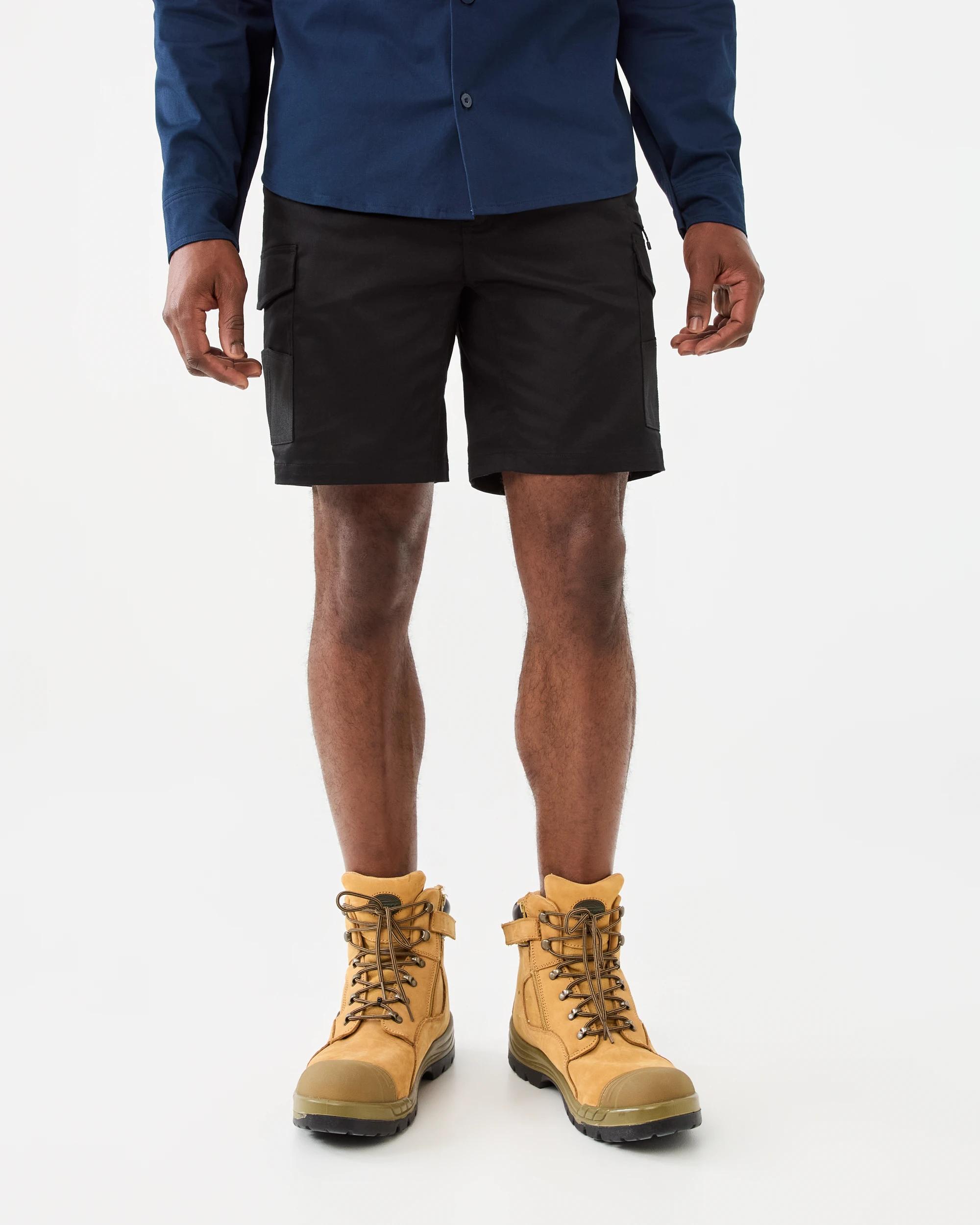 8 Jackeroo Functional Waist Cargo Shorts Black, 8 of 8