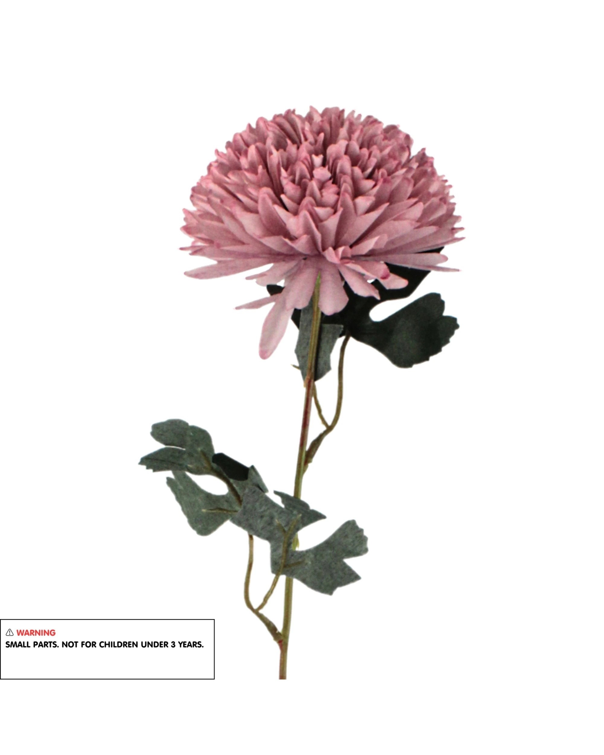 3 Gold Star Artificial Dusty Isla Chrysanthemum 1 Stem - Pink, 3 of 3