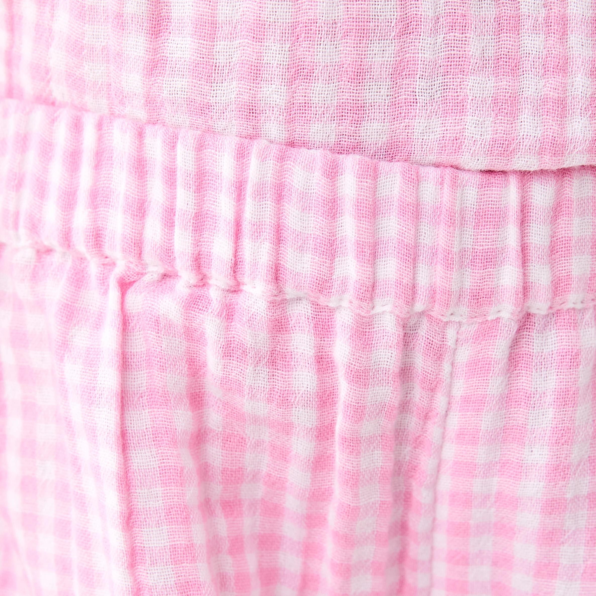 3 Frill Hem Shorts PINK GINGHAM, 3 of 6