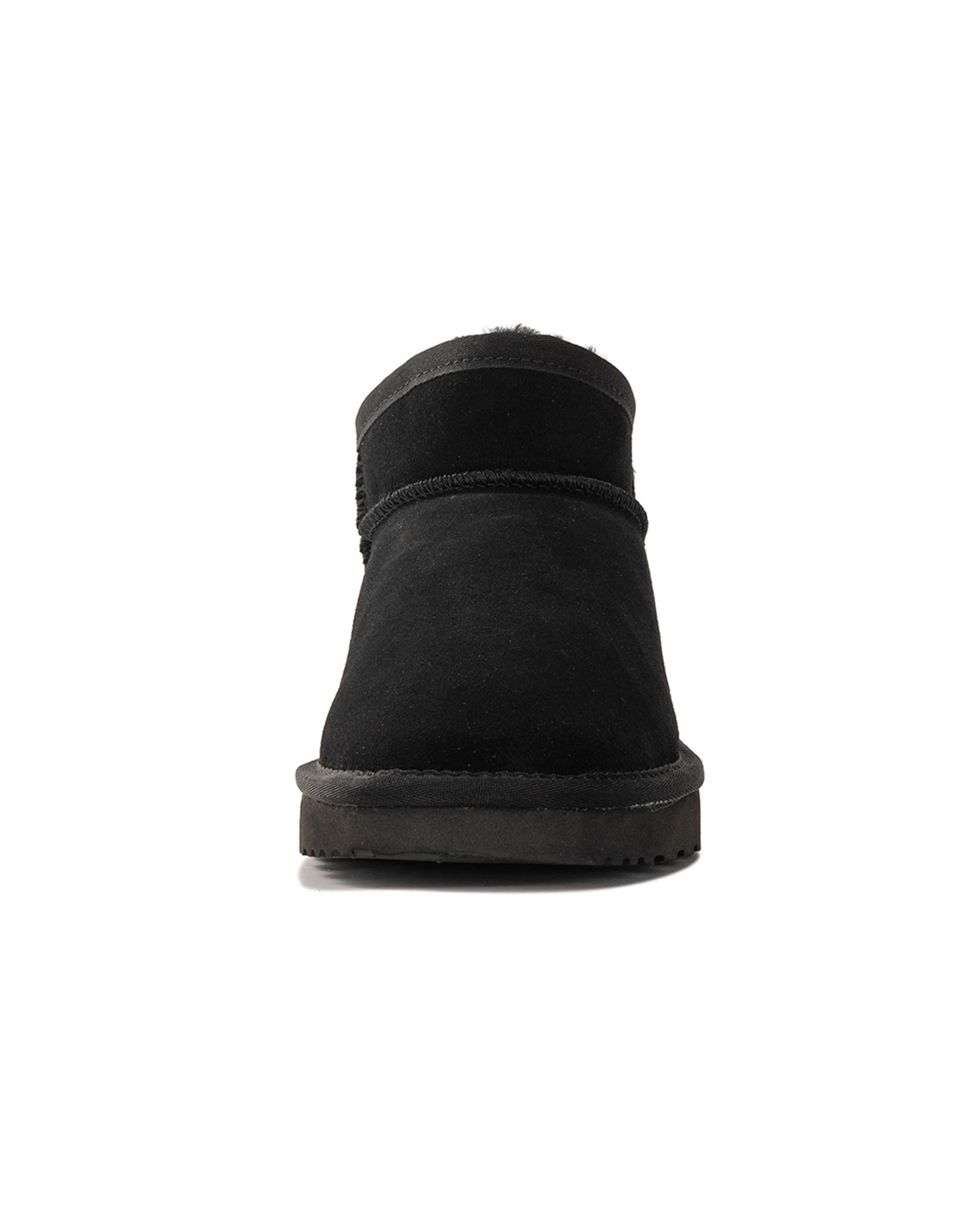 4 AUS WOOLI Airlie Premium Sheepskin Ultra Mini UGG BLACK, 4 of 7