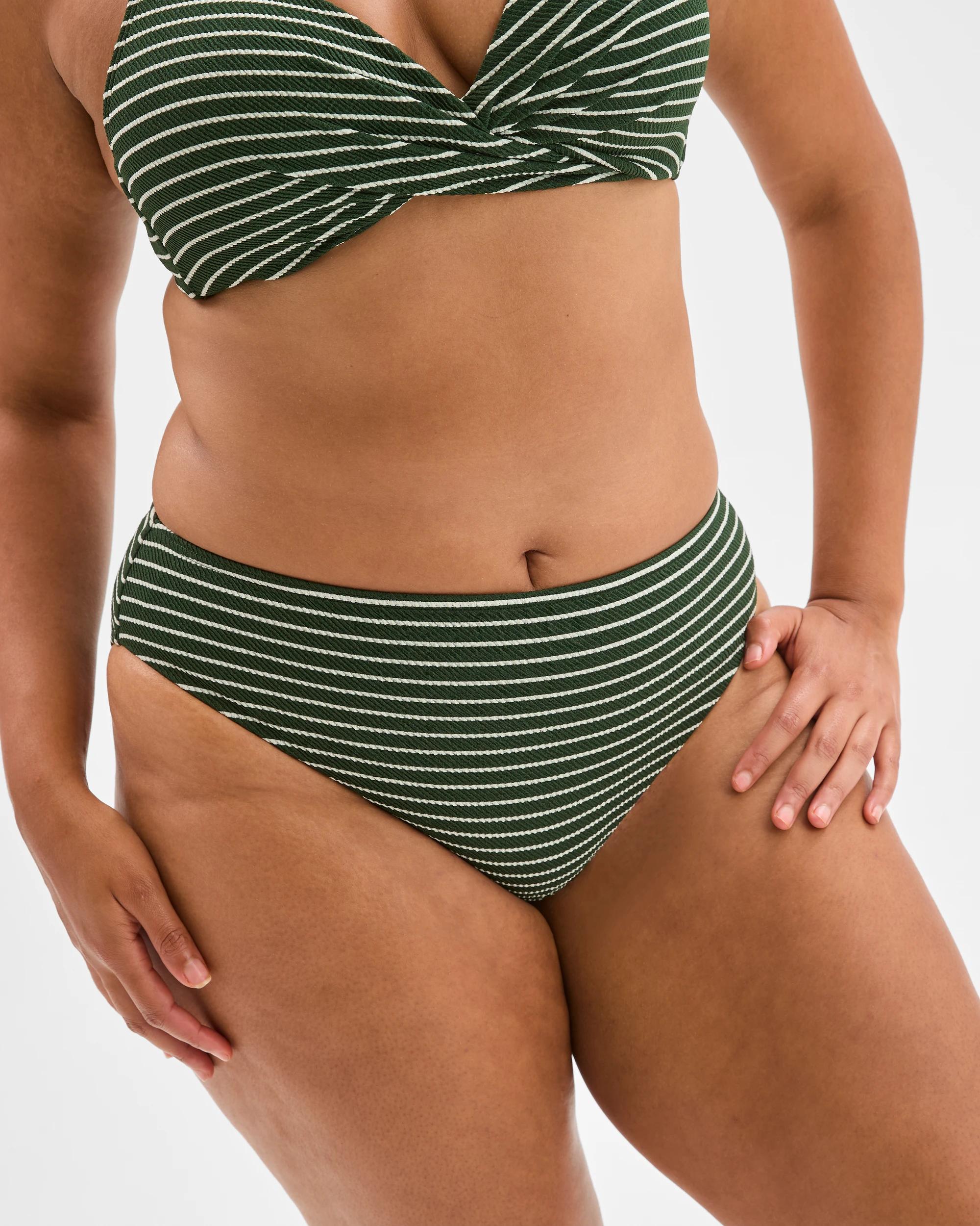 10 Target Woman Rope Texture High Waisted Briefs KOMBU STRIPE, 10 of 10