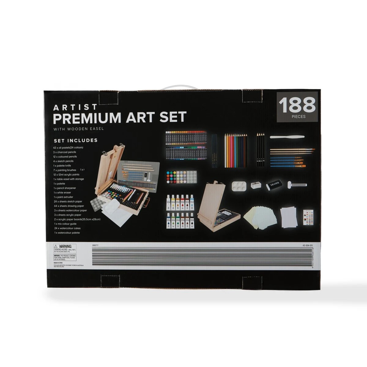 3 188 Piece Mega Art Set, 3 of 10