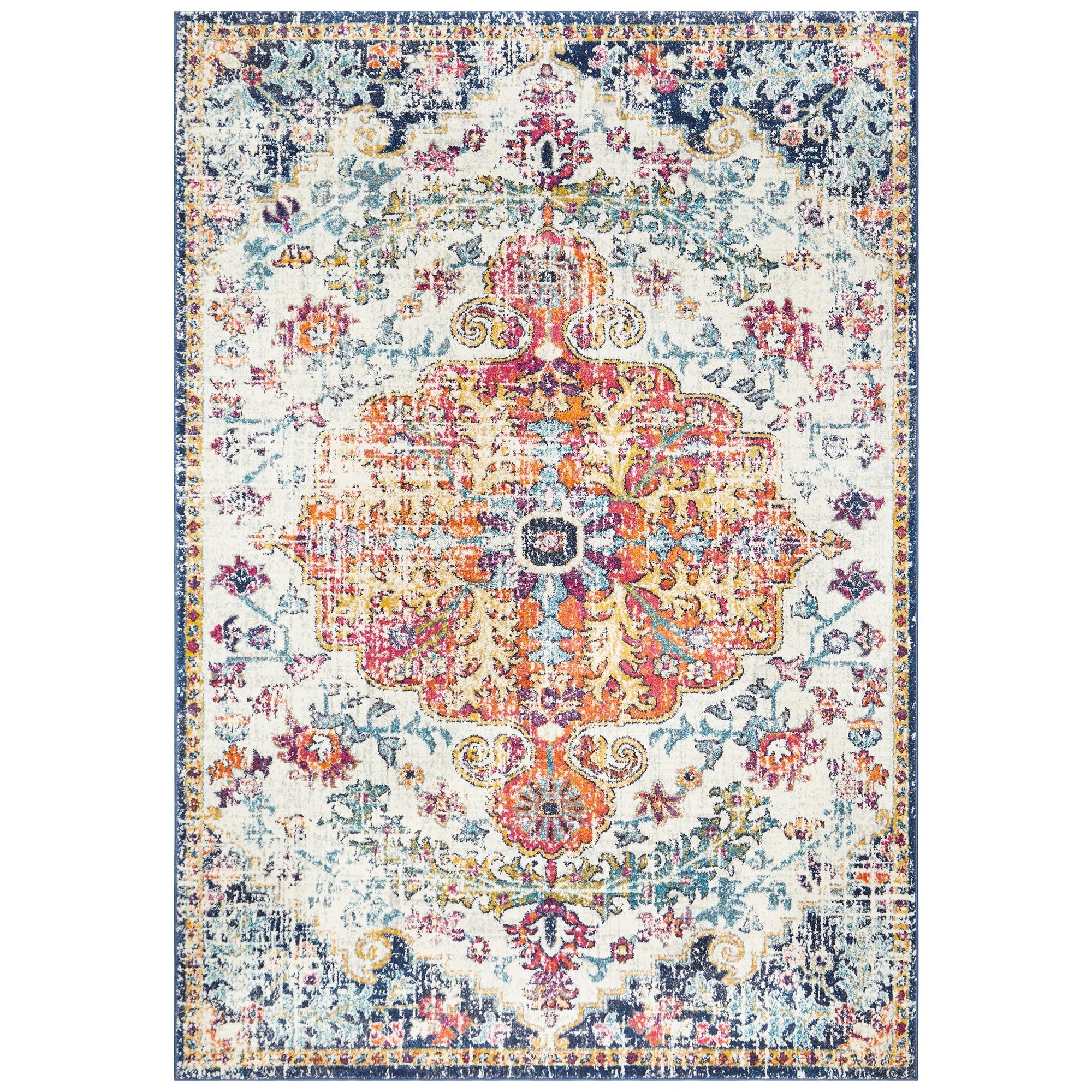 1 Common Ground Rugs Encore 254 290x200cm - Large Floor Rug - White, 1 of 9
