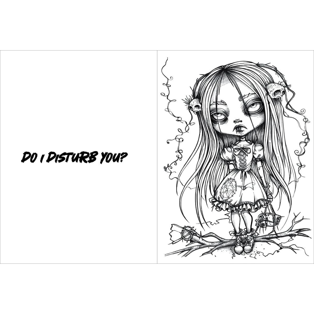 5 Creepy Colouring Monster Dolls - Book, 5 of 5