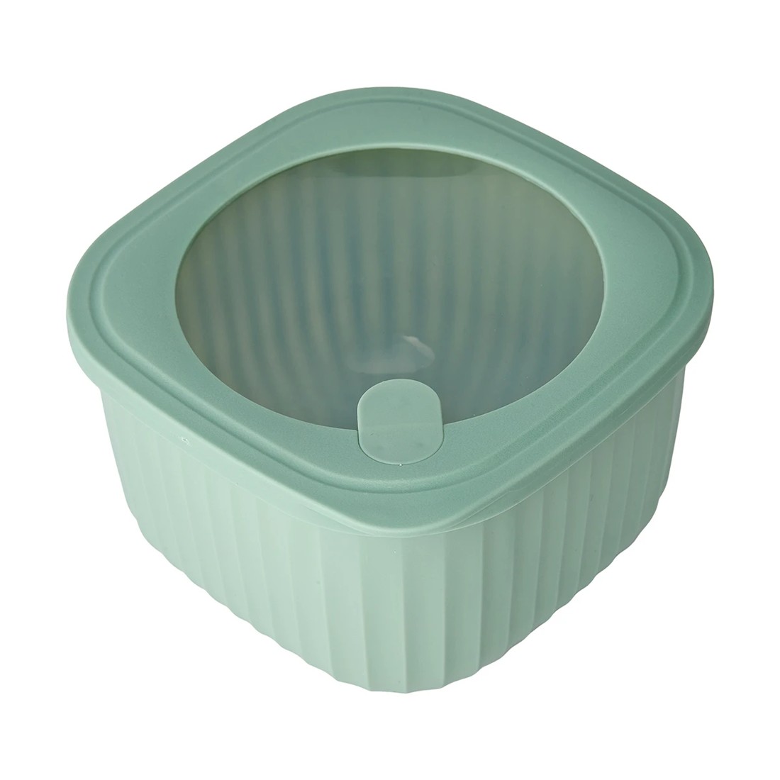 7 4 Piece Square Nested Food Storage Set - Green, 7 of 10