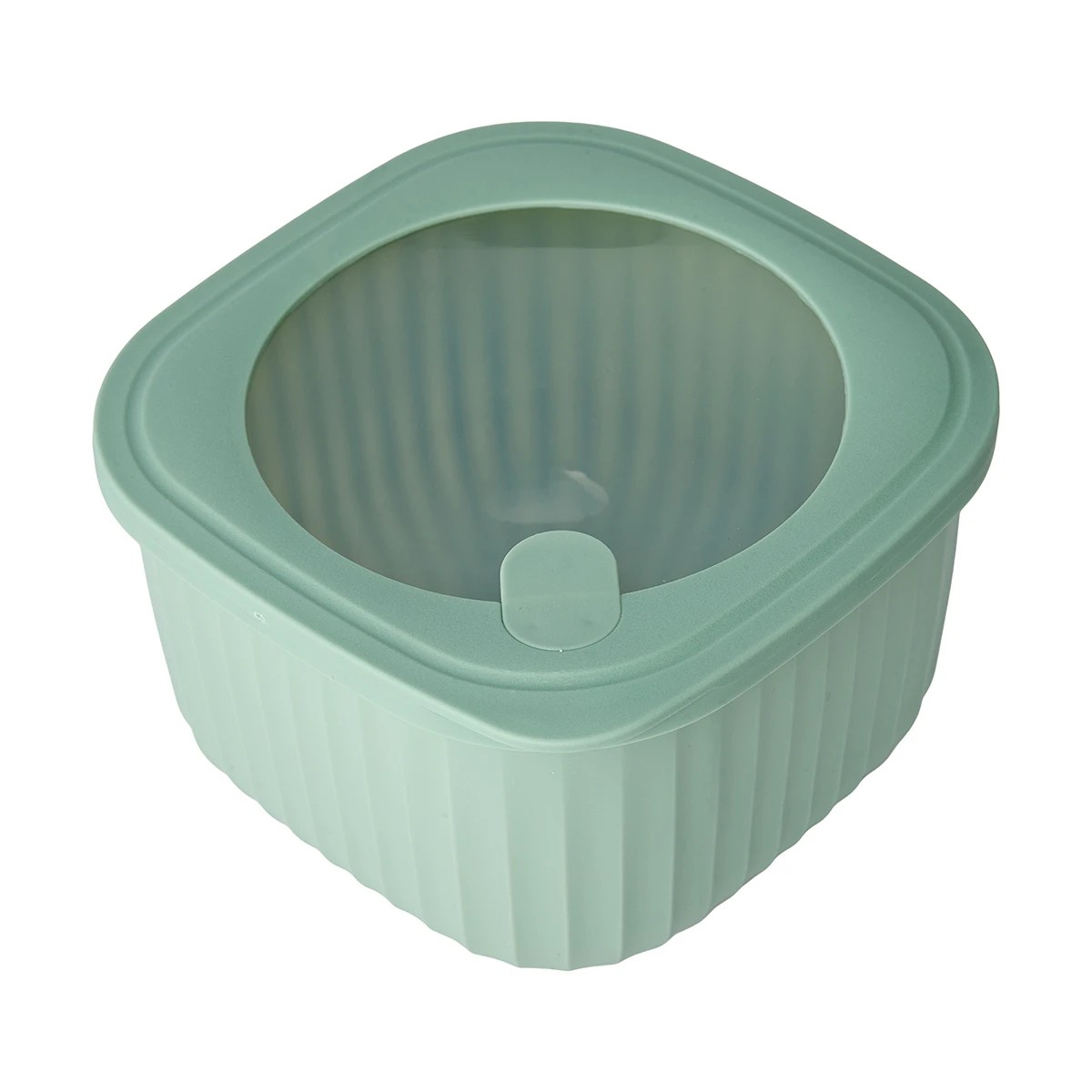 7 4 Piece Square Nested Food Storage Set - Green, 7 of 10