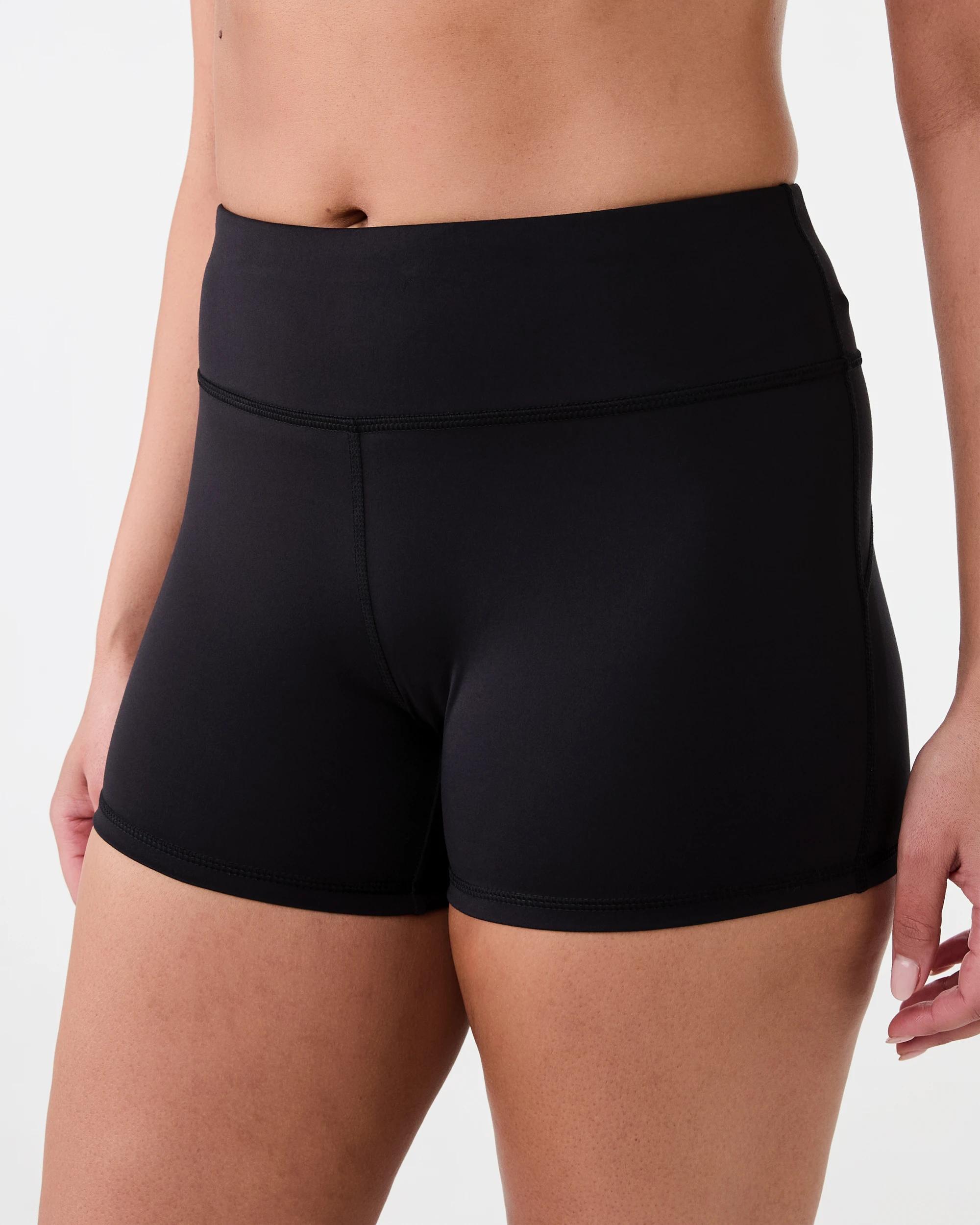 2 Active Womens Micro Bike Shorts BLACK, 2 of 6