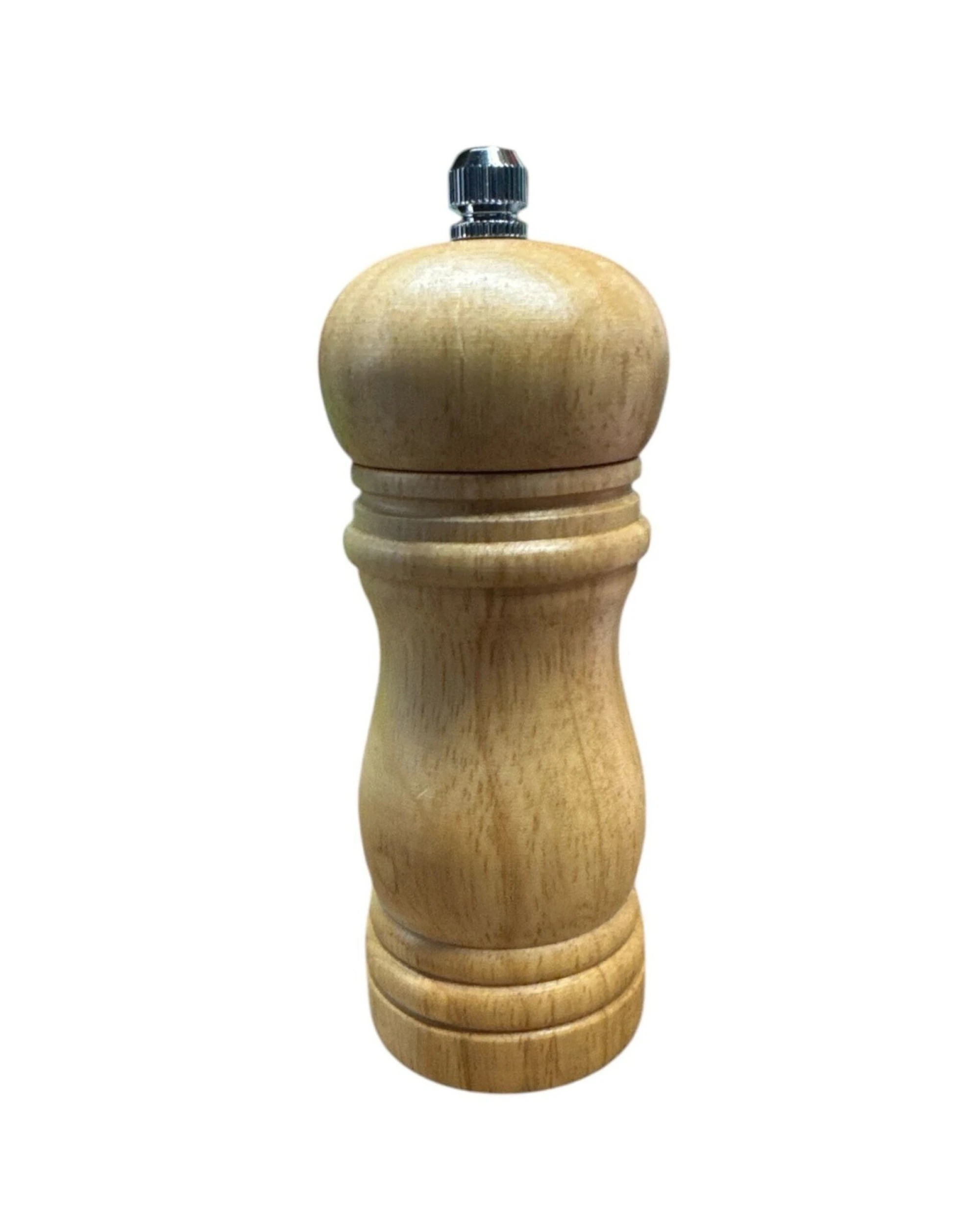 1 BR Home Adjustable Wooden Pepper Grinder with Ceramic Mechanism, 1 of 3