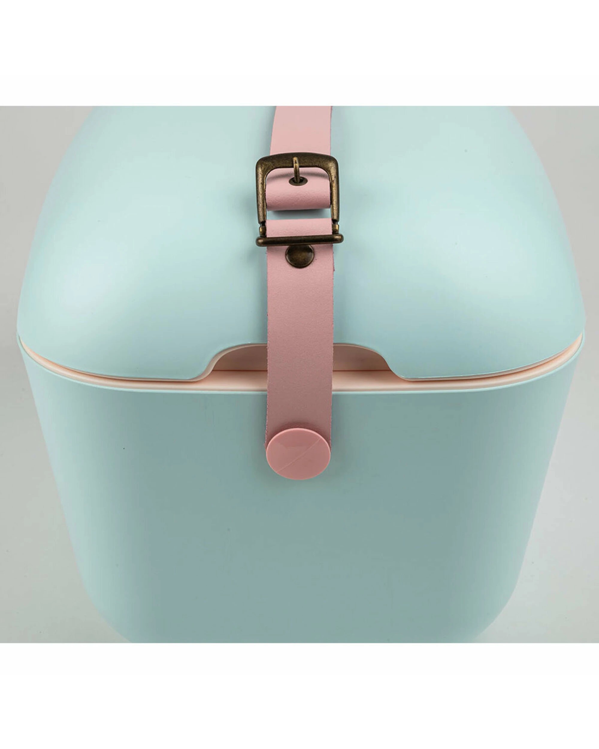 3 Polarbox Pop 20L Cooler Sky with Rose Logo and Strap, 3 of 4