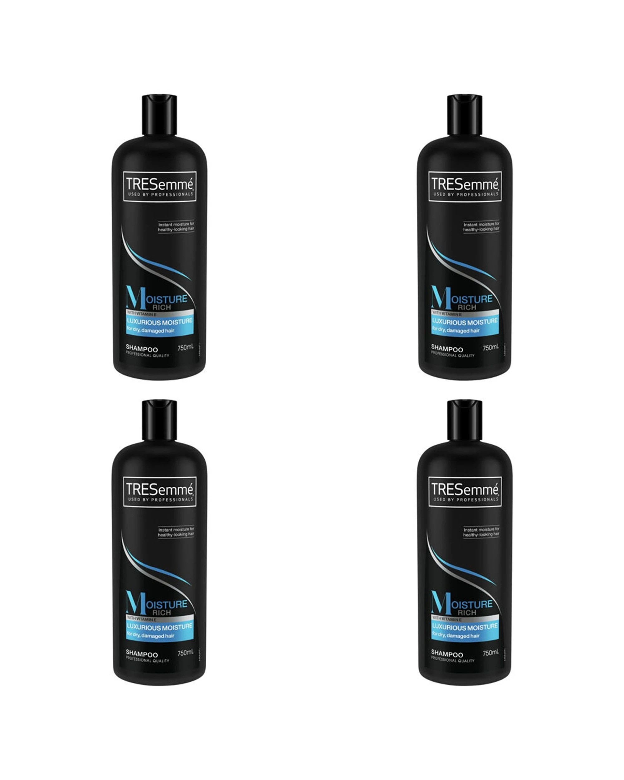 1 TRESemme 4PK Shampoo Luxurious Moisture For Dry Damaged Hair 750ml - Multi, 1 of 3