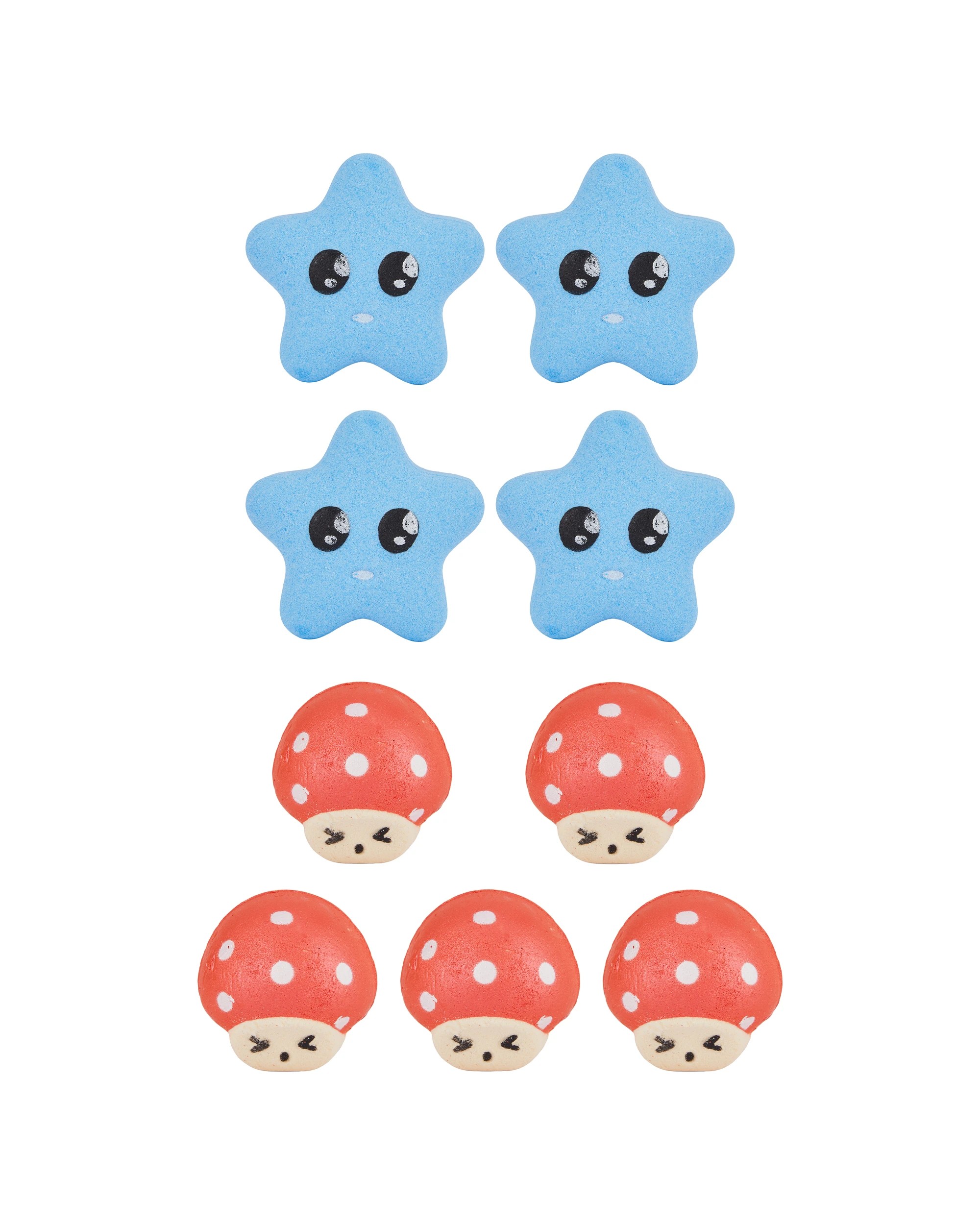 2 OXX Bodycare 9 Piece Multi Bath Fizzer - Bubble Gum Scented, 2 of 5