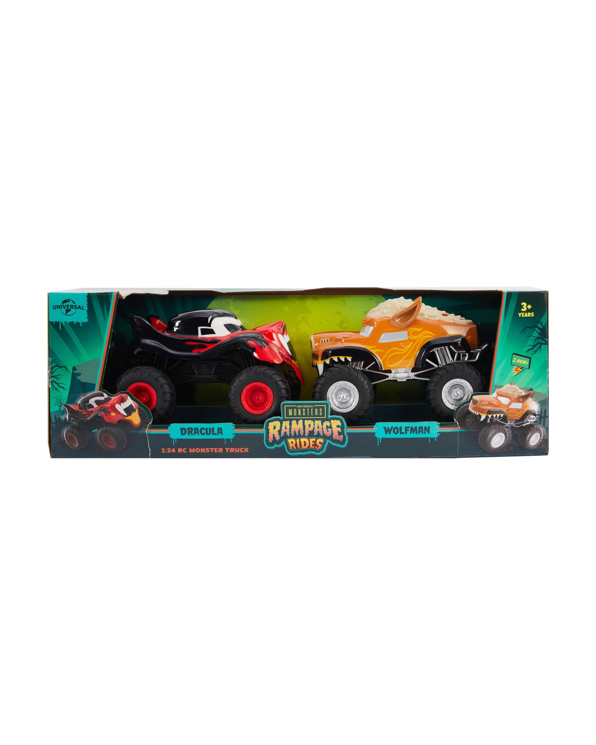 1 Universal Rampage Ride 1:24 Scale Remote Control Monster Truck, 1 of 8