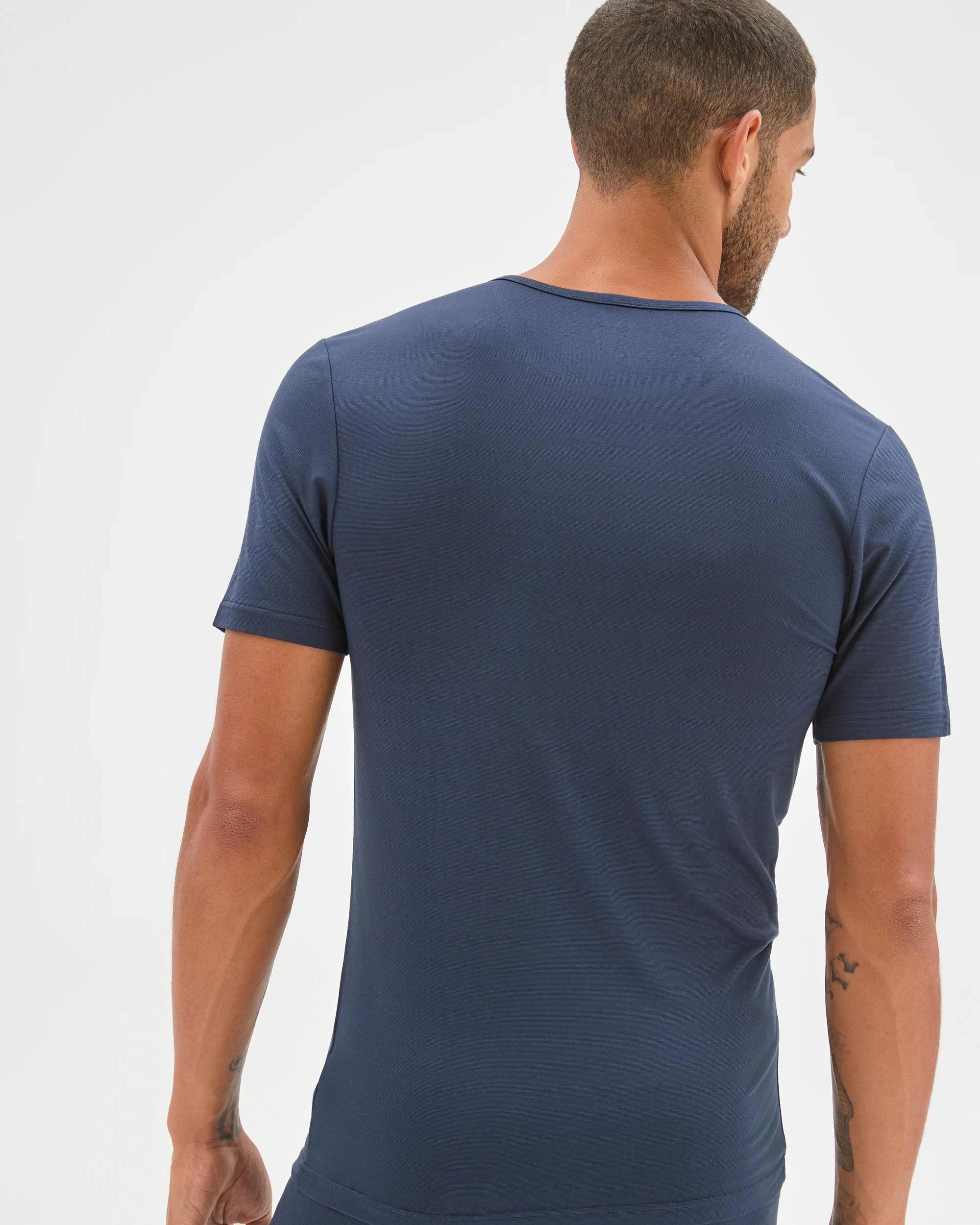 2 Maxx Heat Innovation Short Sleeve Thermal Top NAVY, 2 of 6