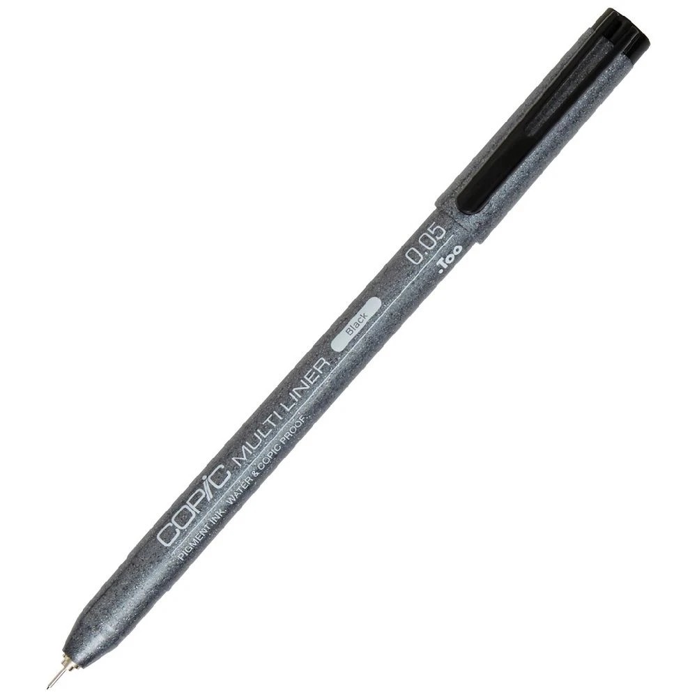 1 Copic Multiliner Marker 0.05mm Black, 1 of 2