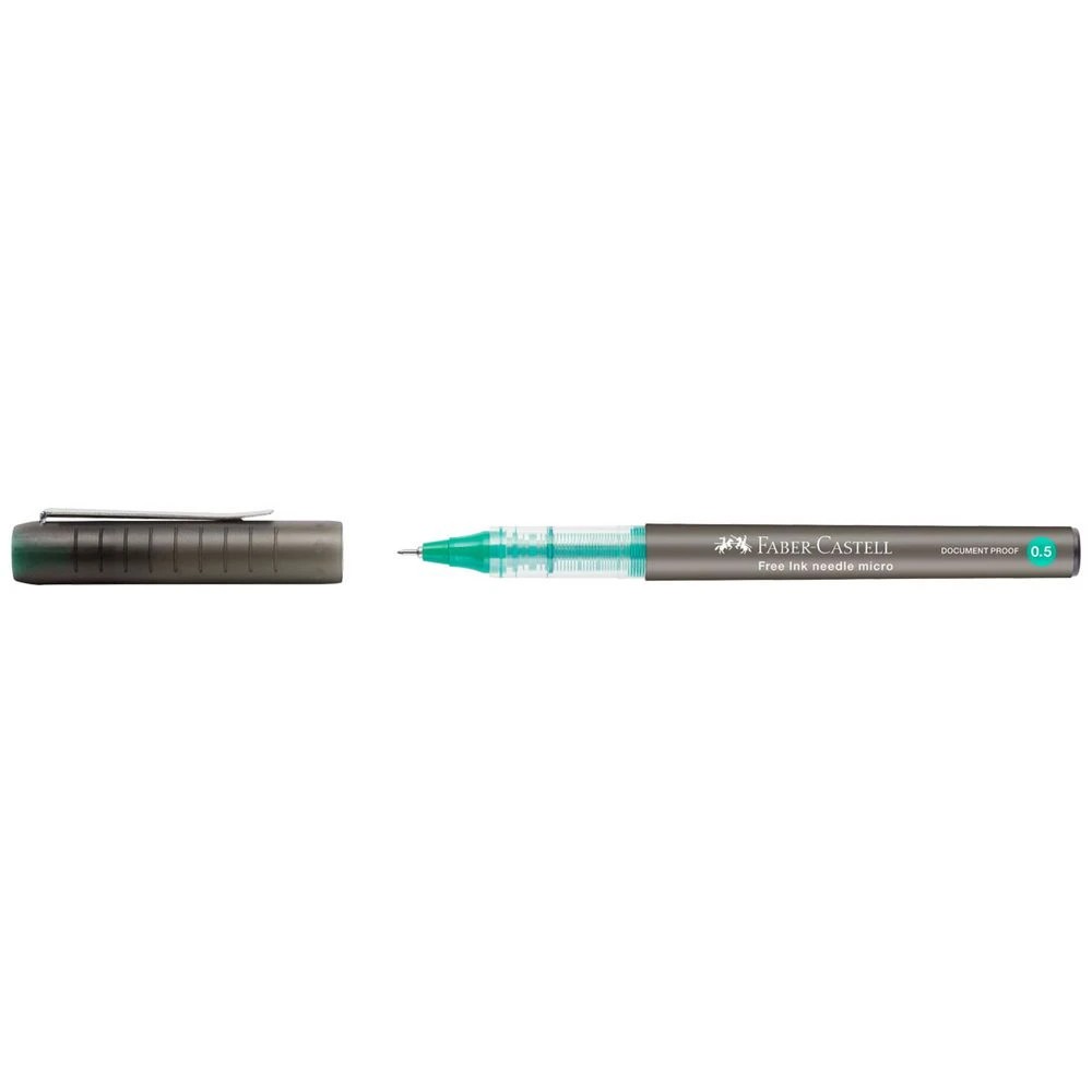 1 Faber-Castell Free Roller Rollerball Pen 0.5mm Green, 1 of 8