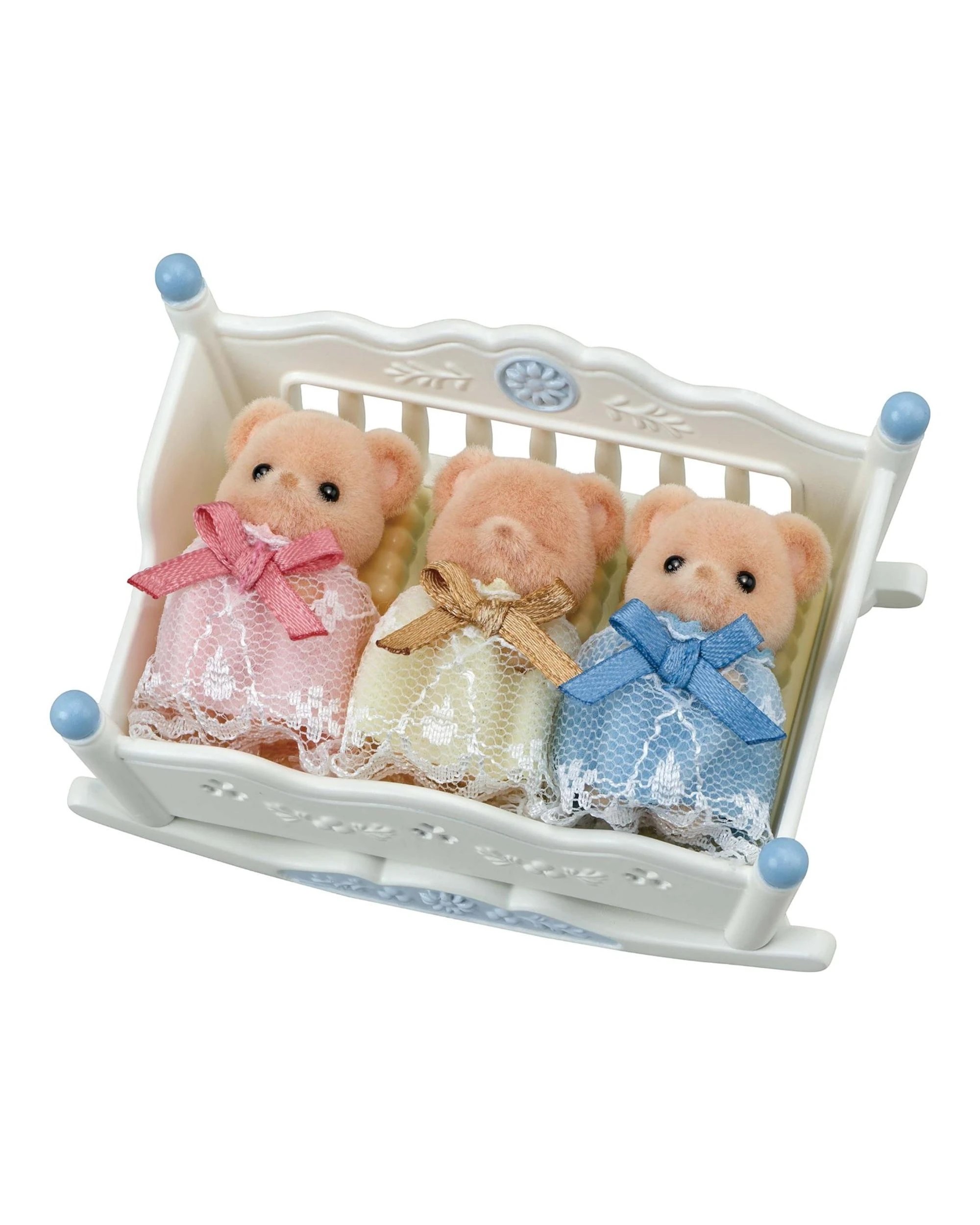 2 Sylvanian Families Biscuit Bear Sleepy Triplets, 2 of 4