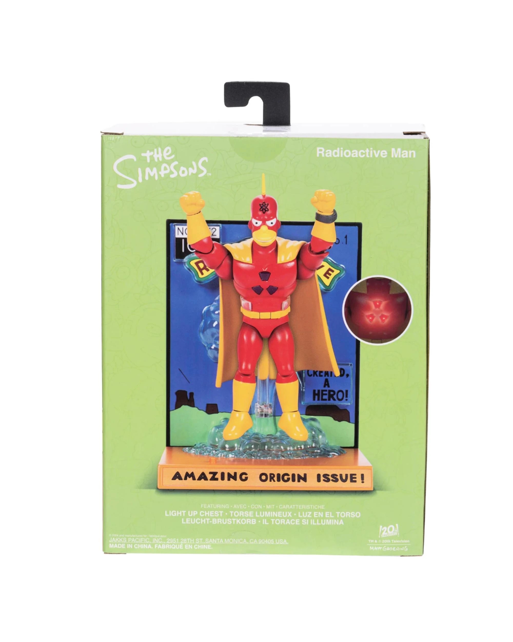 5 The Simpsons Radioactive Man 5 Inch Premium Figure, 5 of 5