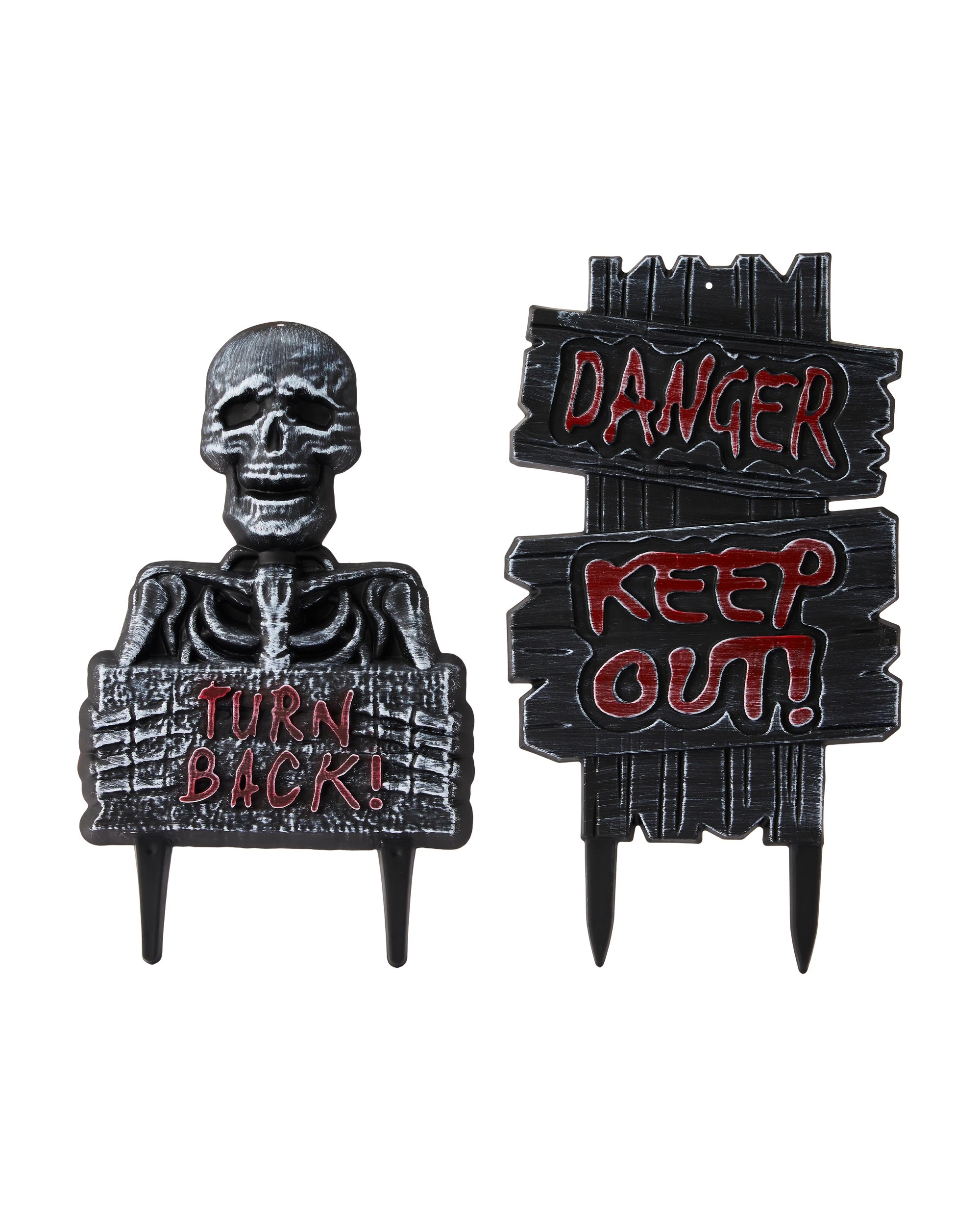 1 2 Pack Halloween Garden Signs, 1 of 6