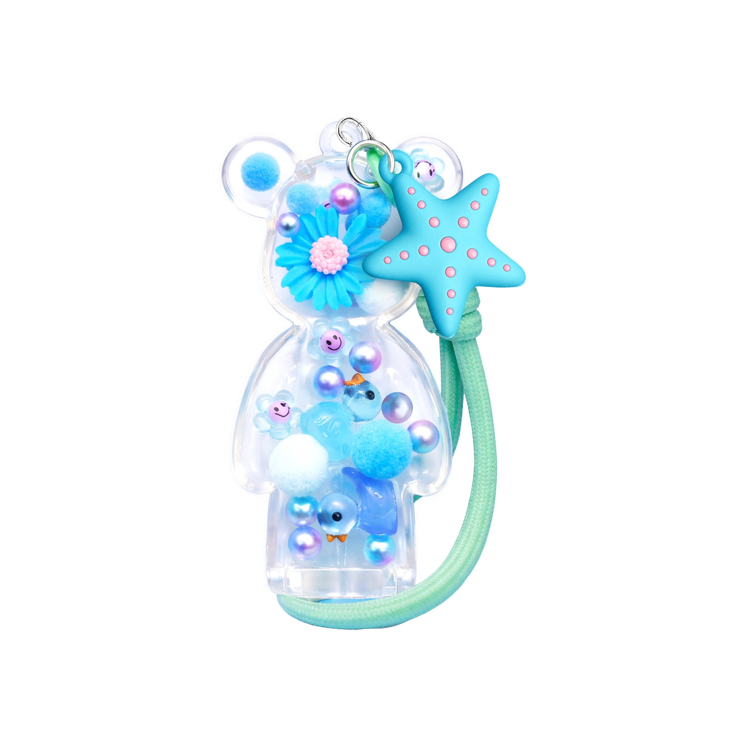 6 Pour Palz Fillz Bear Keyring - Assorted, 6 of 8
