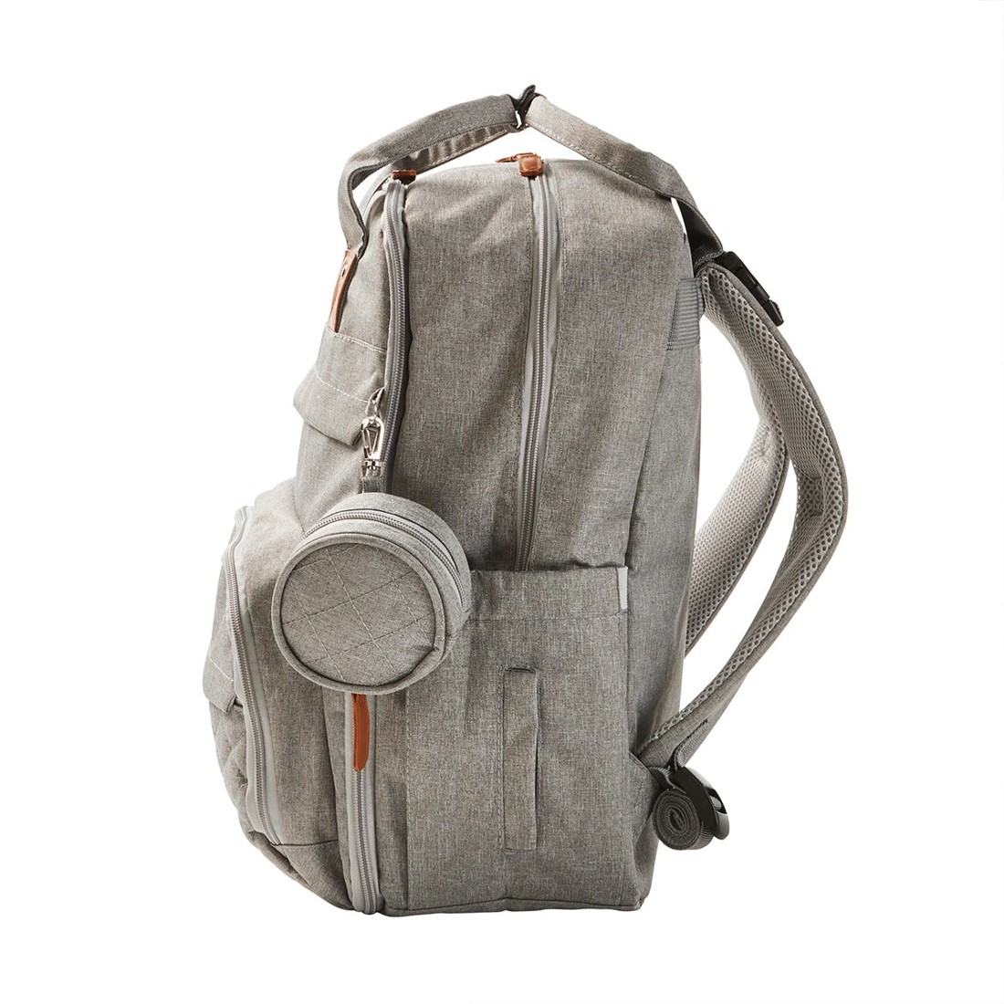 3 Nappy Backpack Set - Grey, 3 of 8