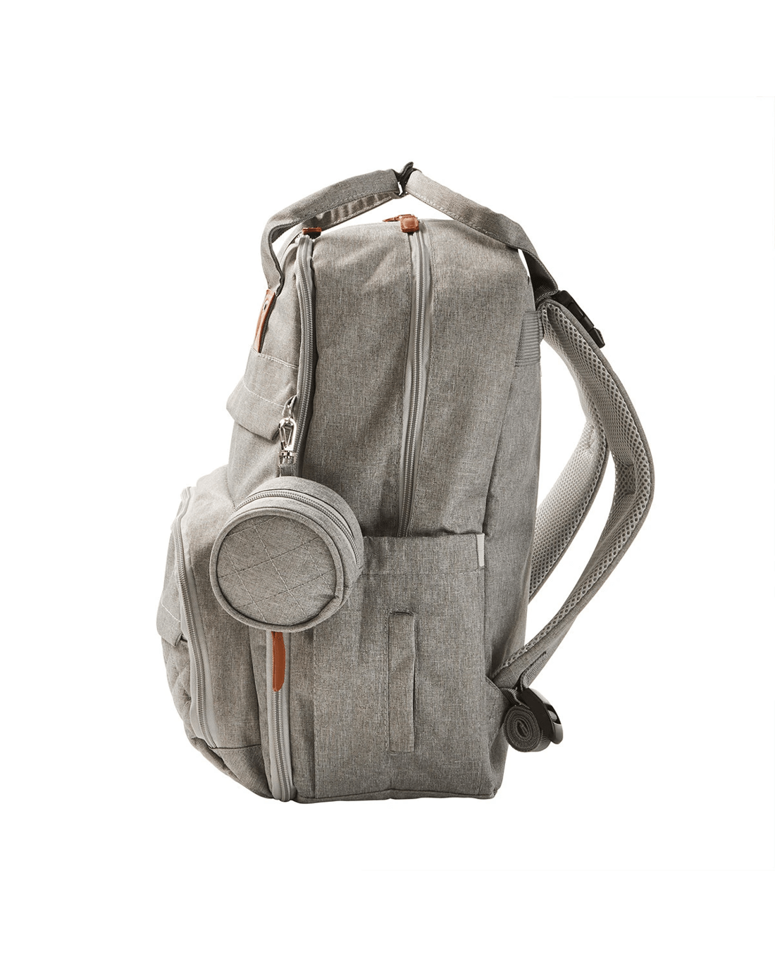 3 Nappy Backpack Set - Grey, 3 of 8