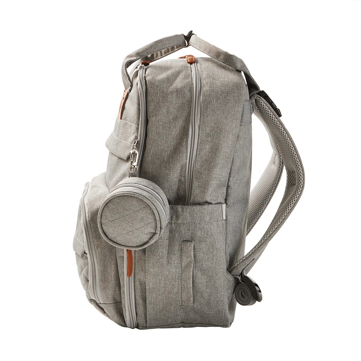 3 Nappy Backpack Set - Grey, 3 of 8