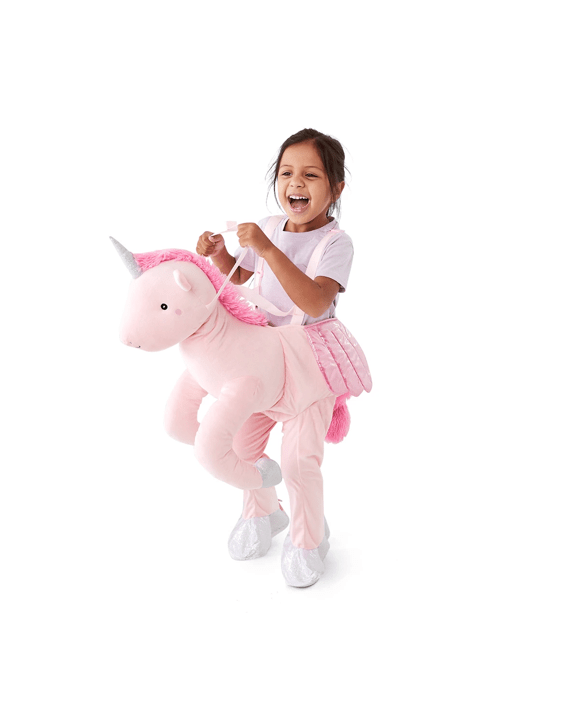 Unicorn Ride On Costume Ages 4-6 Kmart