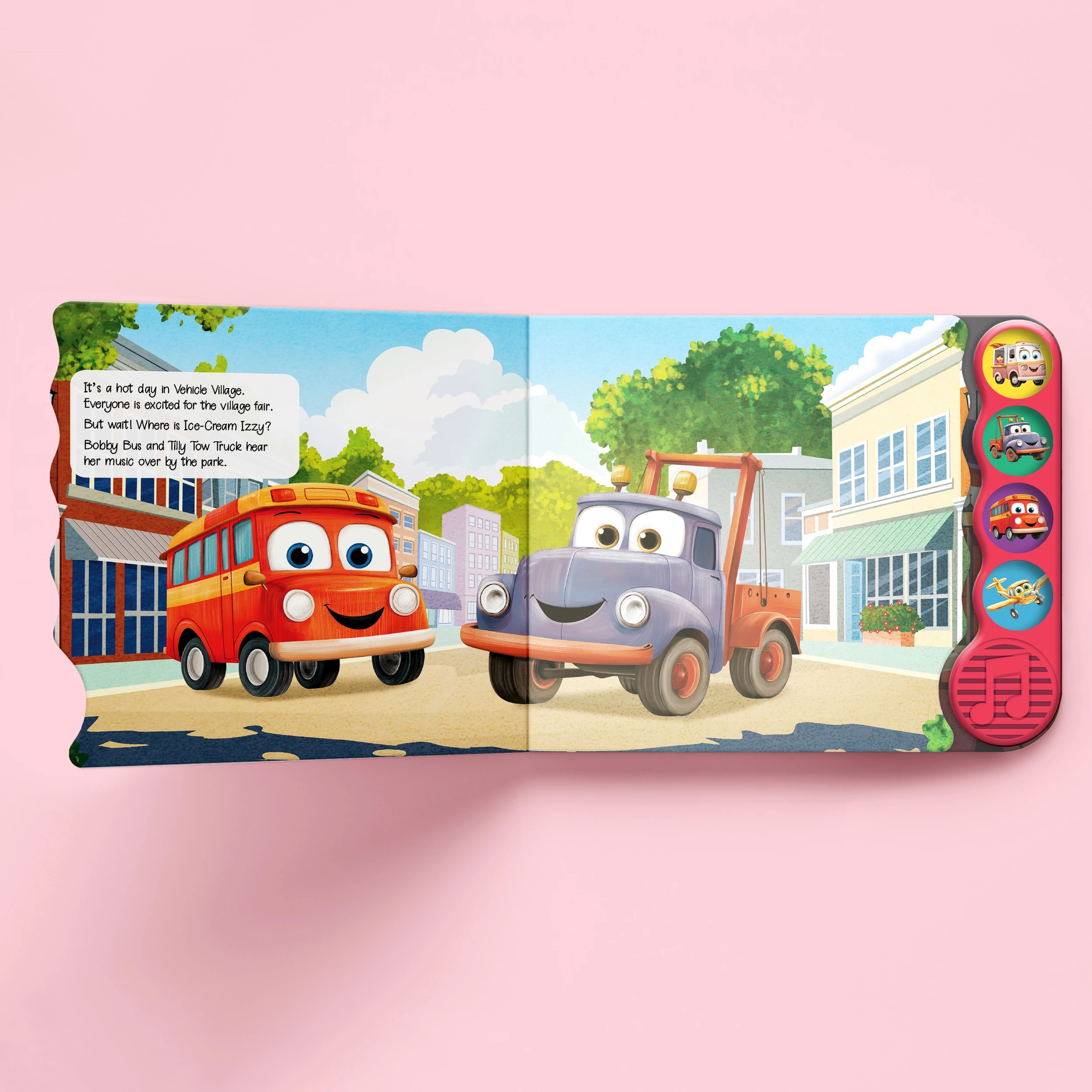 3 On the Go Vehicles: Sound Book, 3 of 6
