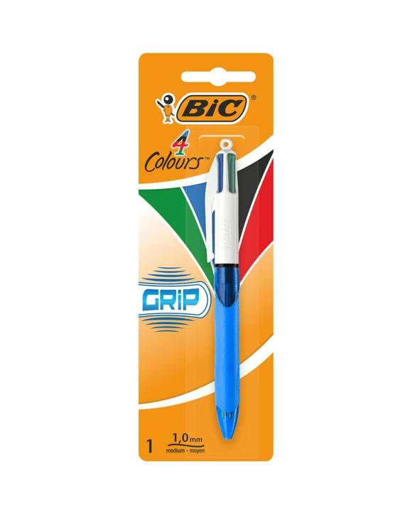 BIC 4 Colours Grip Ball Pen
