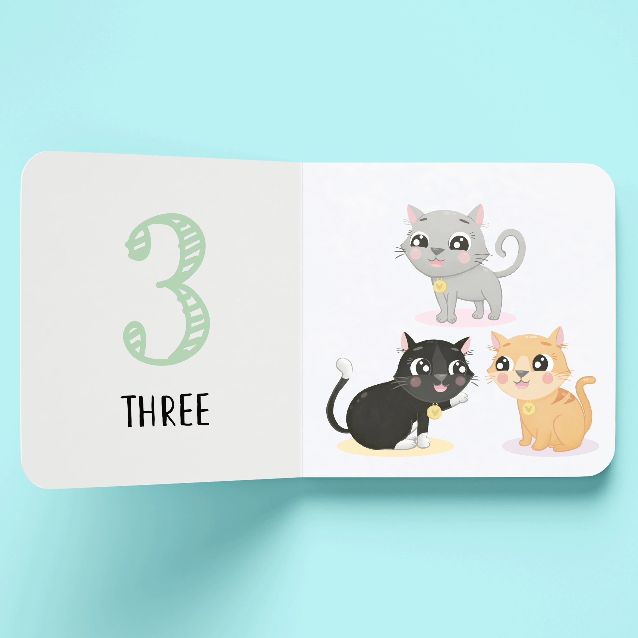 4 First Steps Numbers - Board Book, 4 of 5