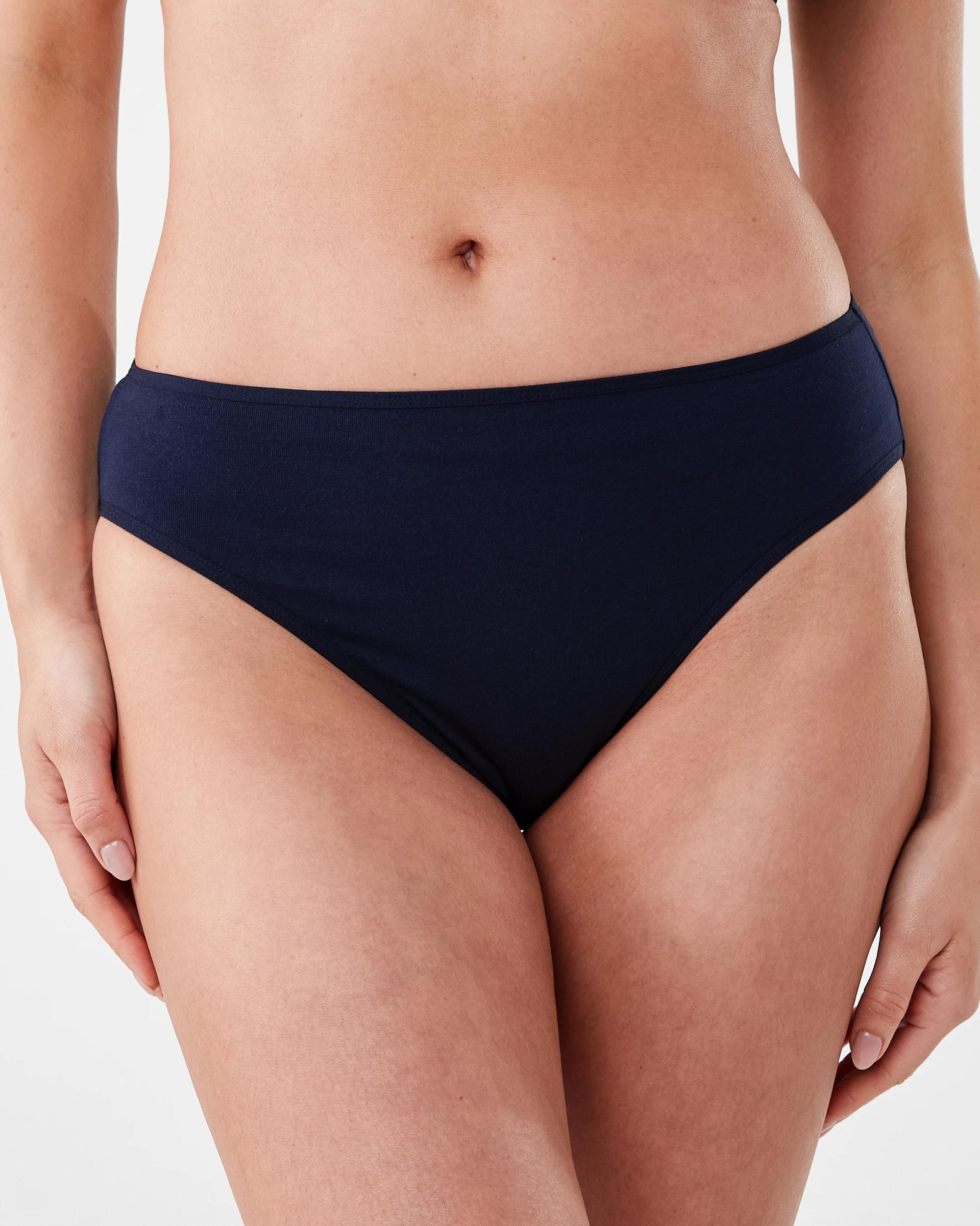 5 5 Pack Cotton Stretch Hi-Cut Briefs Mini Heart, 5 of 10