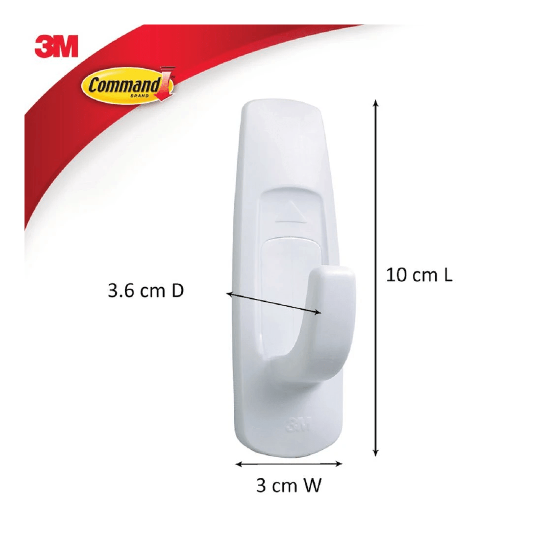 2 3M Command Hooks Value Pack Large, 2 of 8