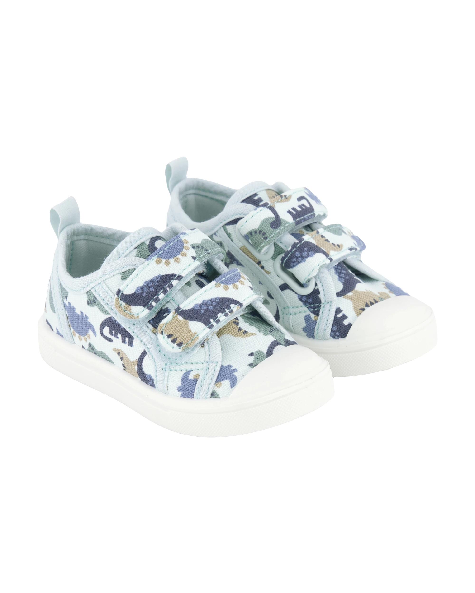 4 Baby Hardsole Canvas Shoes Dino, 4 of 5