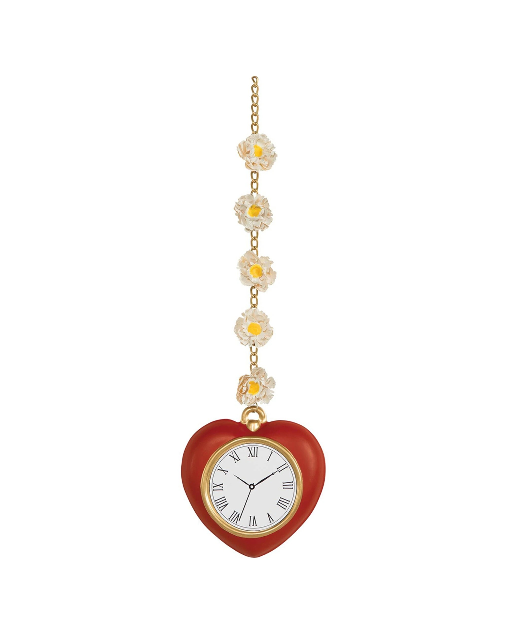 1 The Wizard Of Oz Tin Man Heart Clock Accessory - Red, 1 of 1