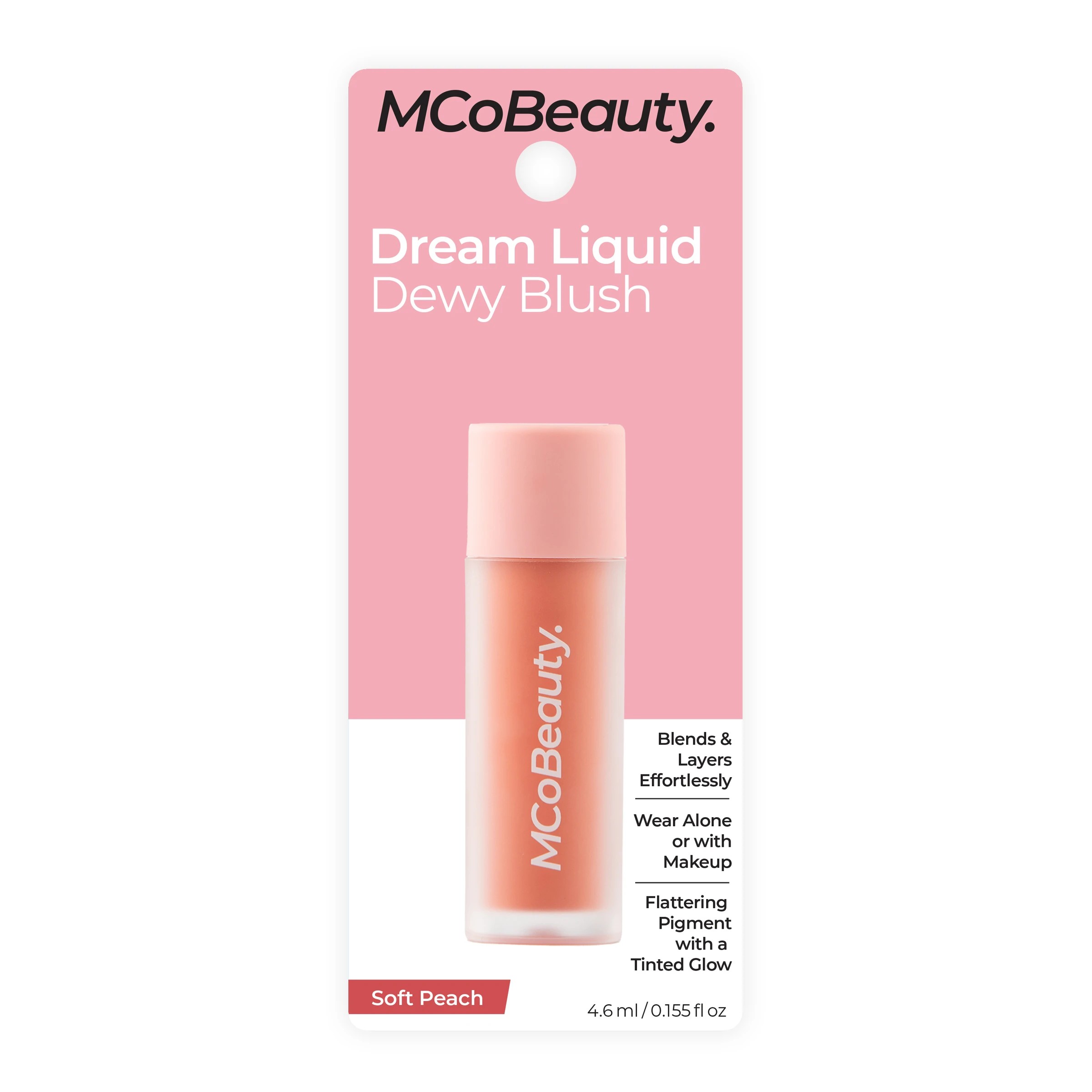 1 MCoBeauty Dream Liquid Dewy Blush - Soft Peach, 1 of 9