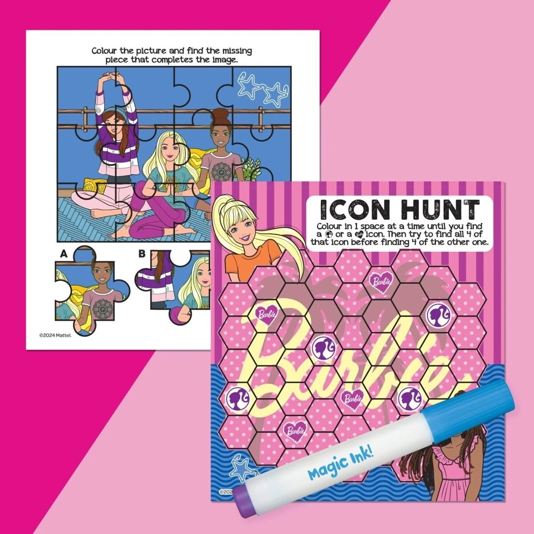 3 INKredibles Barbie Magic Ink Pictures - Book, 3 of 5