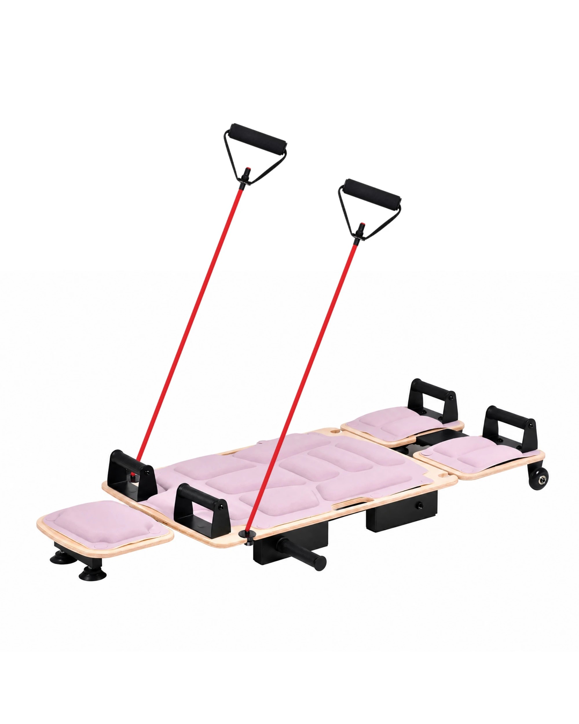 1 Advwin Pilates Reformer Board for Home Workout, Portable Birch Wood Pilates Board, Quick Assembly, 1 of 8
