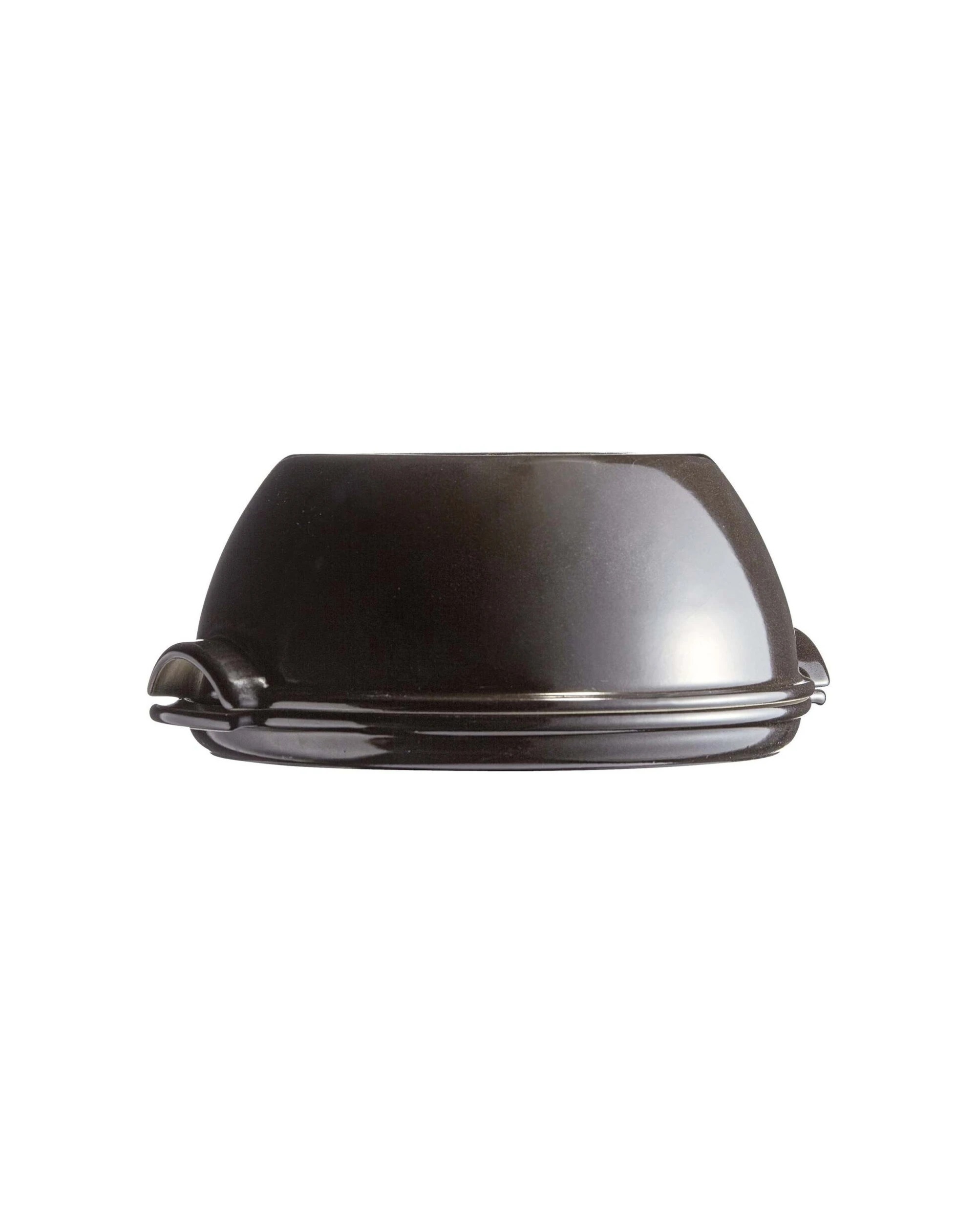 4 Emile Henry 32.5cm Ceramic Round Bread Baker Dish W/ Lid Oven Baking Charcoal
 - Charcoal, 4 of 9