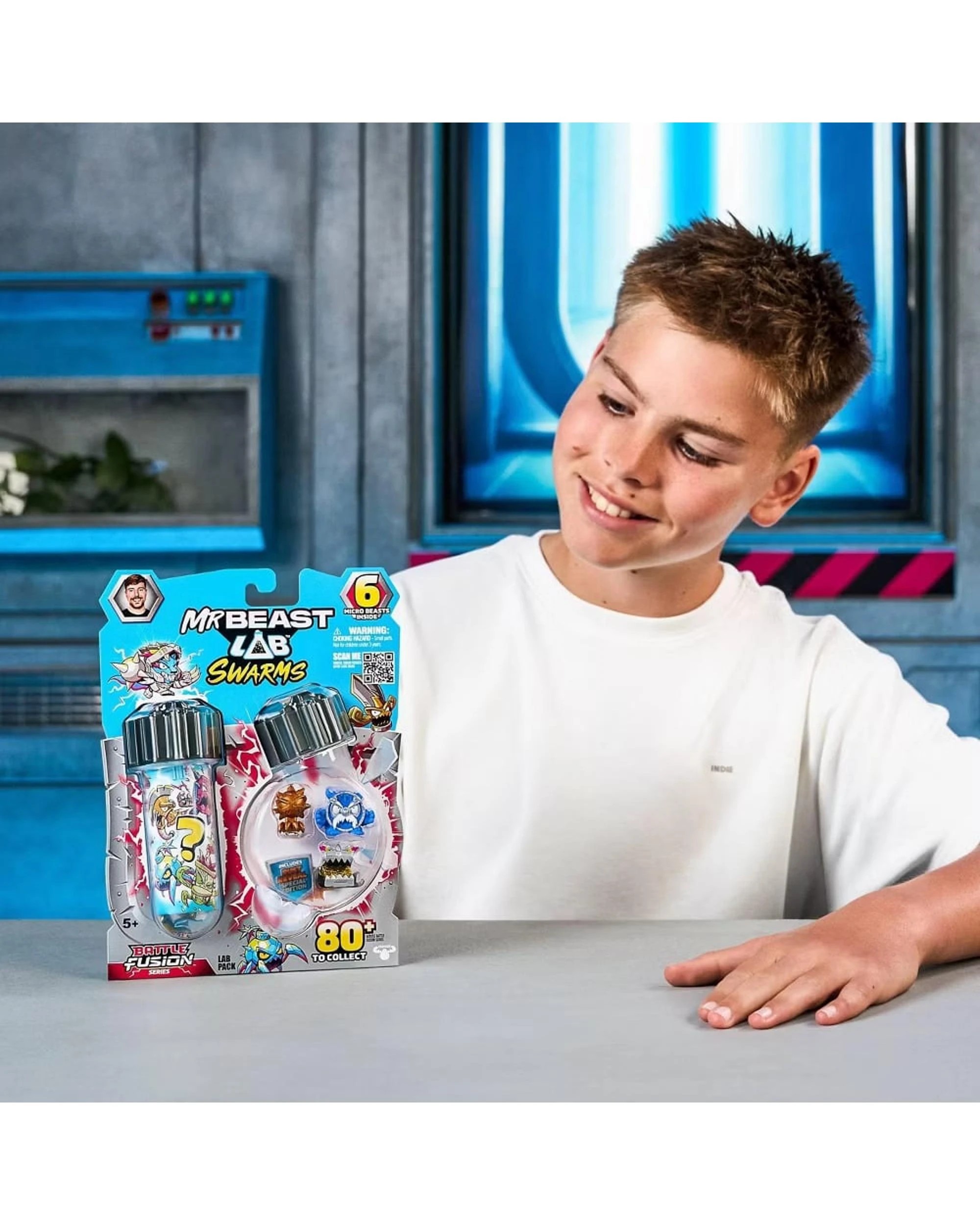 5 Moose Toys MrBeast Lab Swarms Lab Battle Fusion Series Lab Pack Assortment, 5 of 5