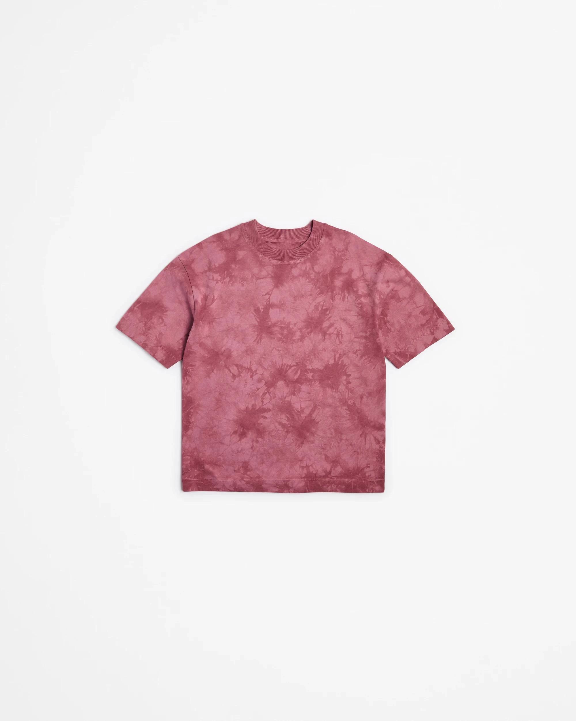 1 Target Australian Cotton Tie-Dye Oversize T-shirt RED, 1 of 3