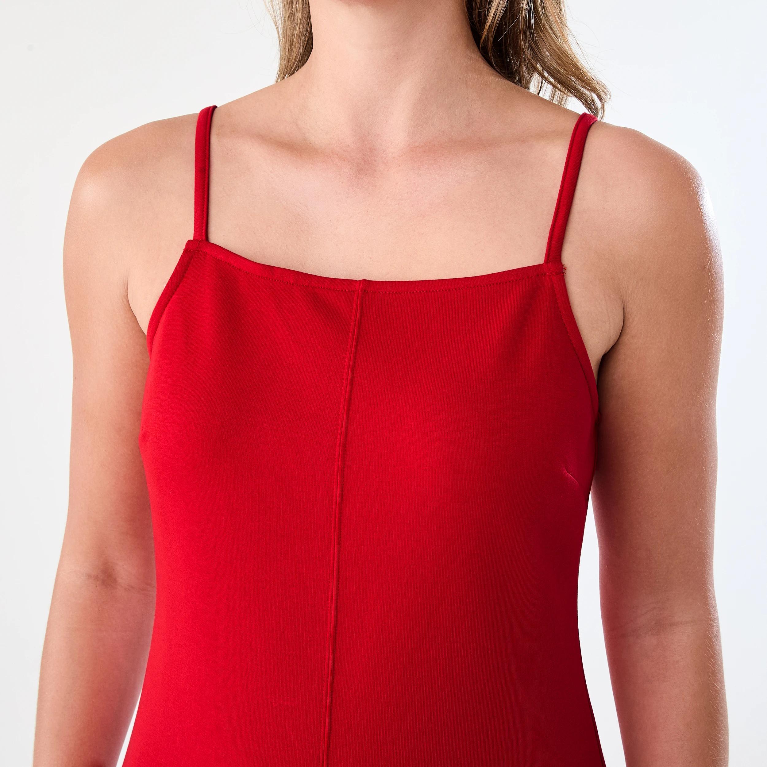 5 Sleeveless A-Line Mini Dress Strawberry, 5 of 7