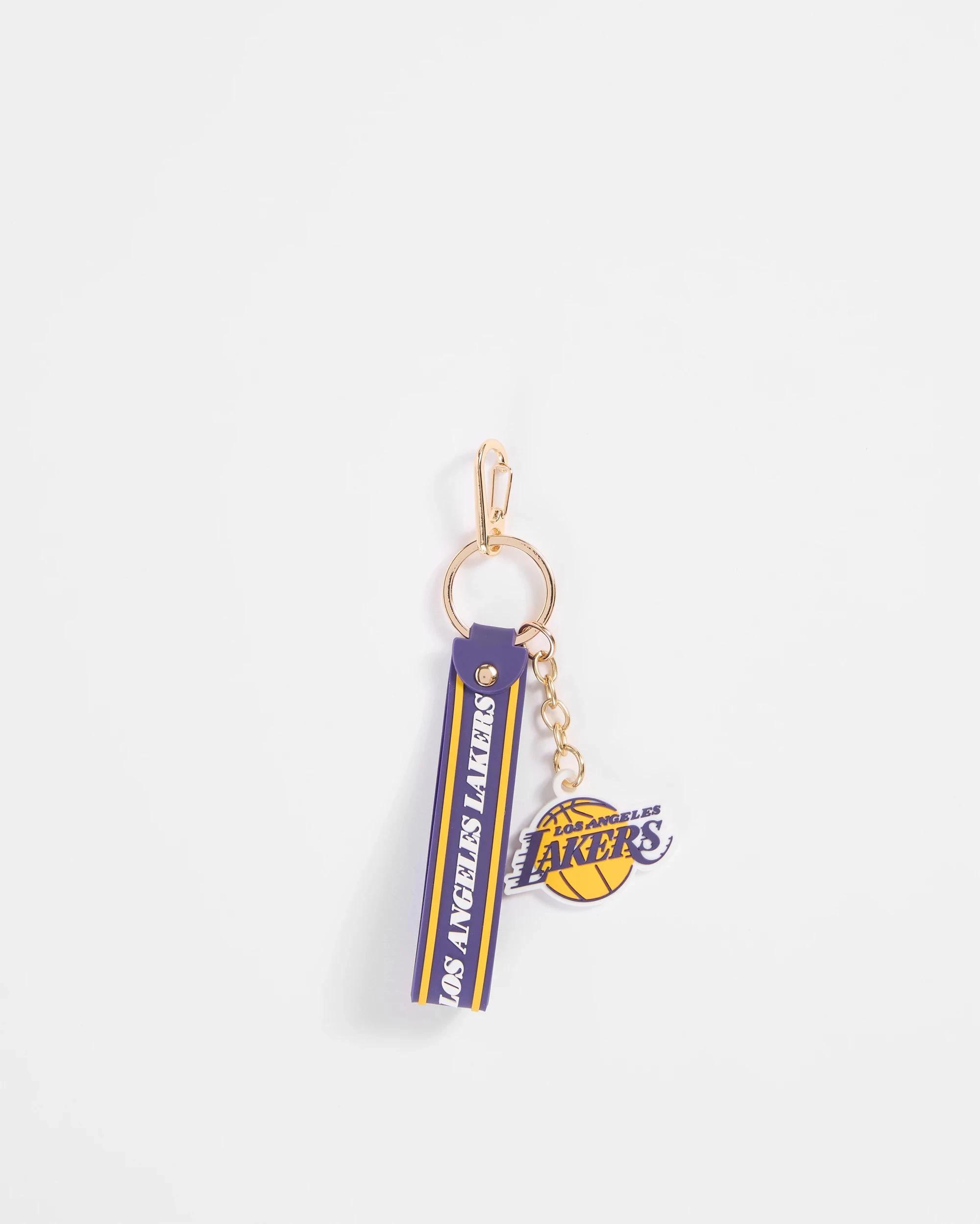 1 Target Kids NBA LA Lakers Keychain PURPLE, 1 of 2