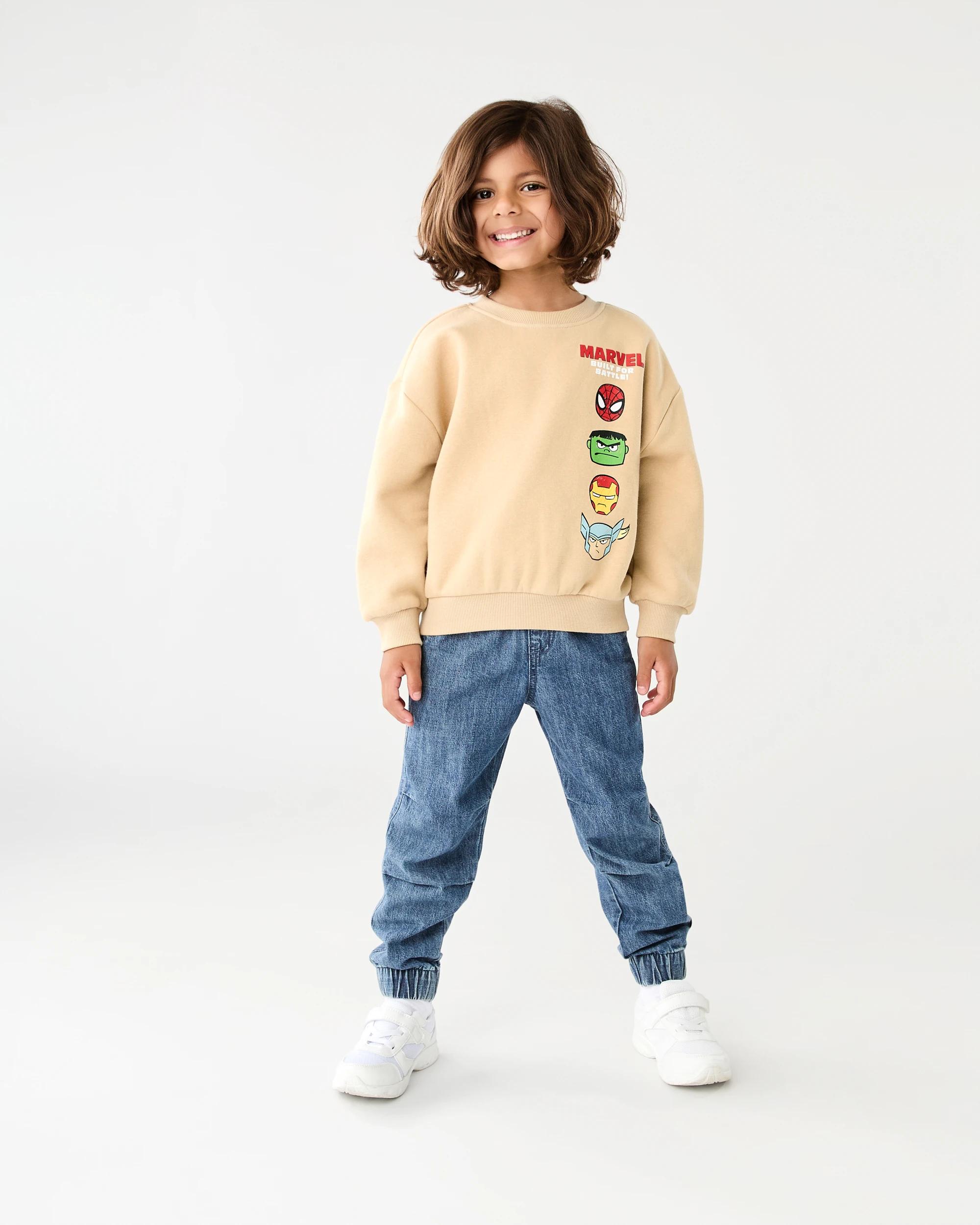 6 Marvel License Print Crew Neck Sweatshirt Marvel, 6 of 6